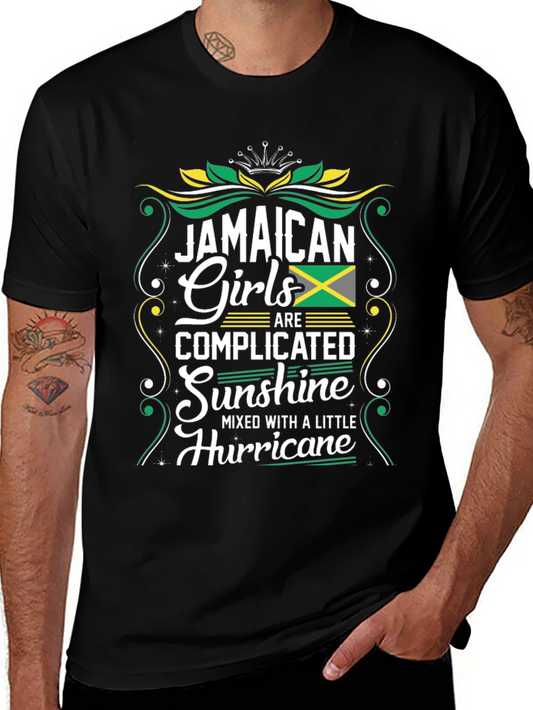 Jamaican Girls Complicated T-Shirt Sunshine Hurricane