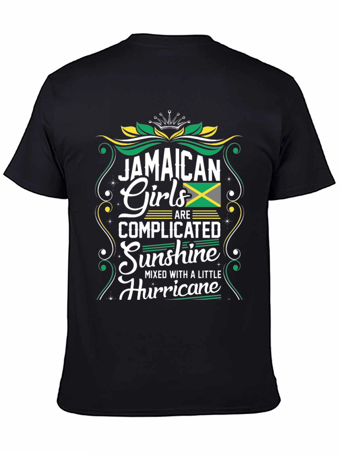 Jamaican Girls Complicated T-Shirt Sunshine Hurricane