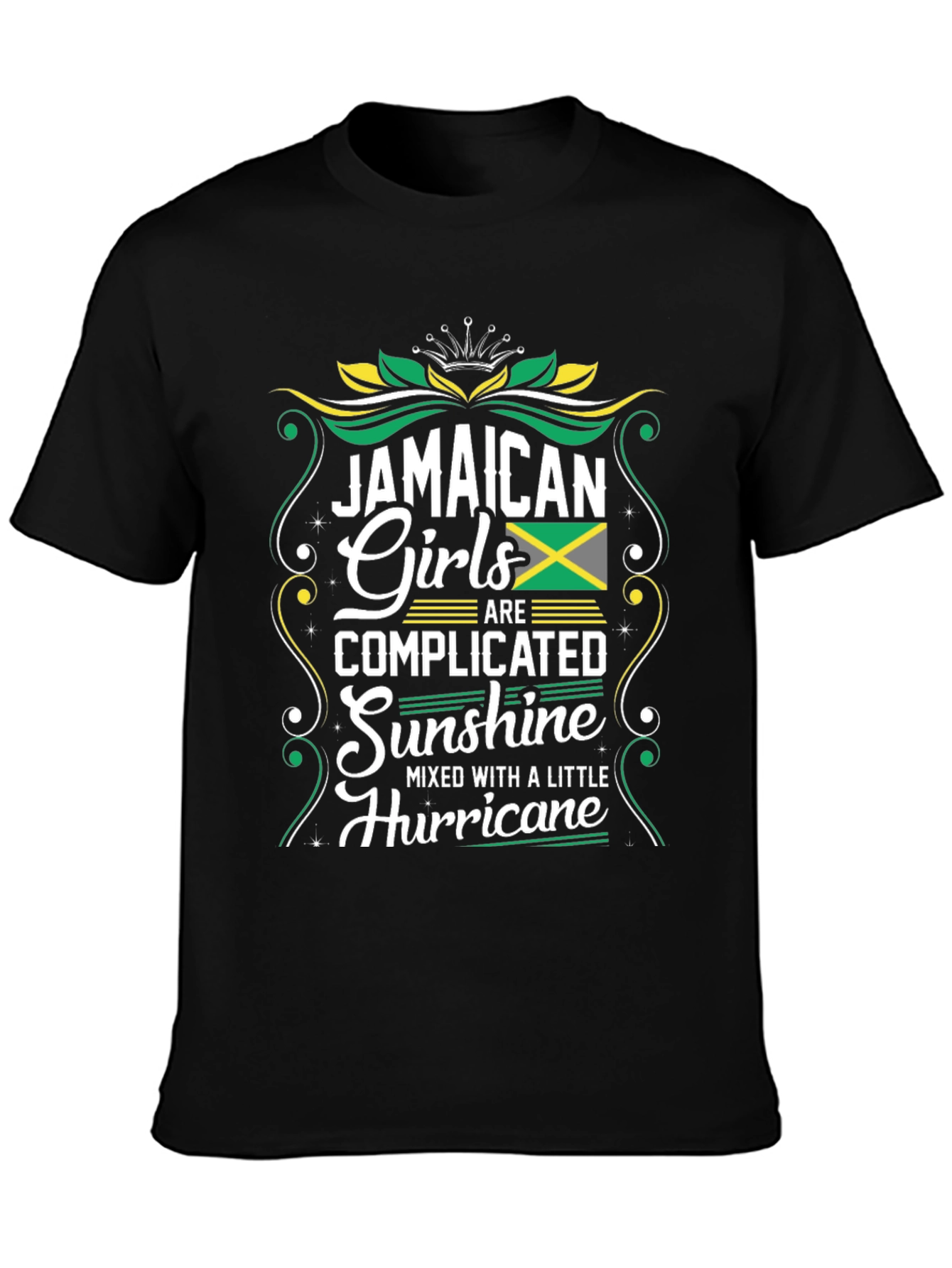 Jamaican Girls Complicated T-Shirt Sunshine Hurricane