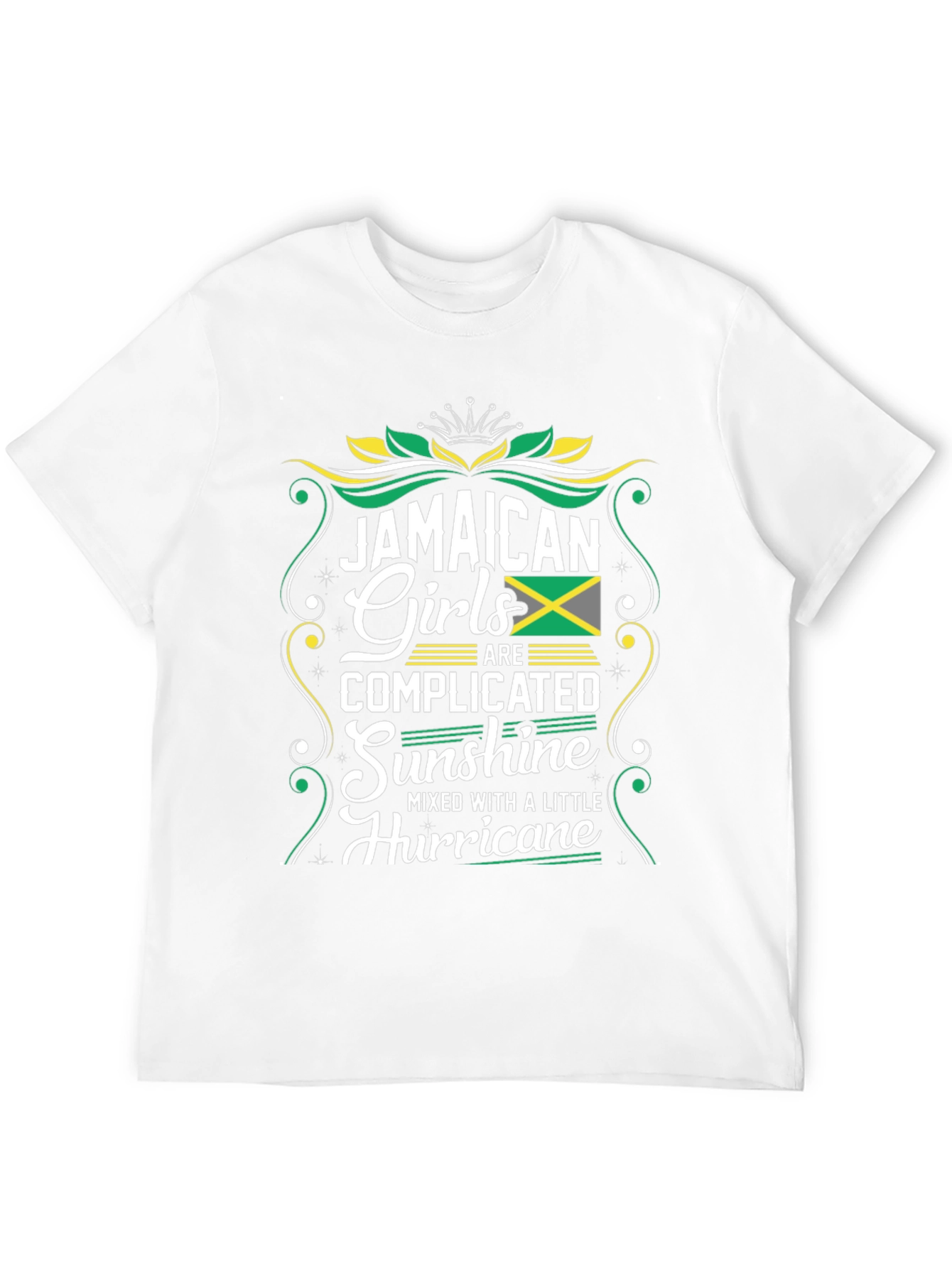 Jamaican Girls Complicated T-Shirt Sunshine Hurricane