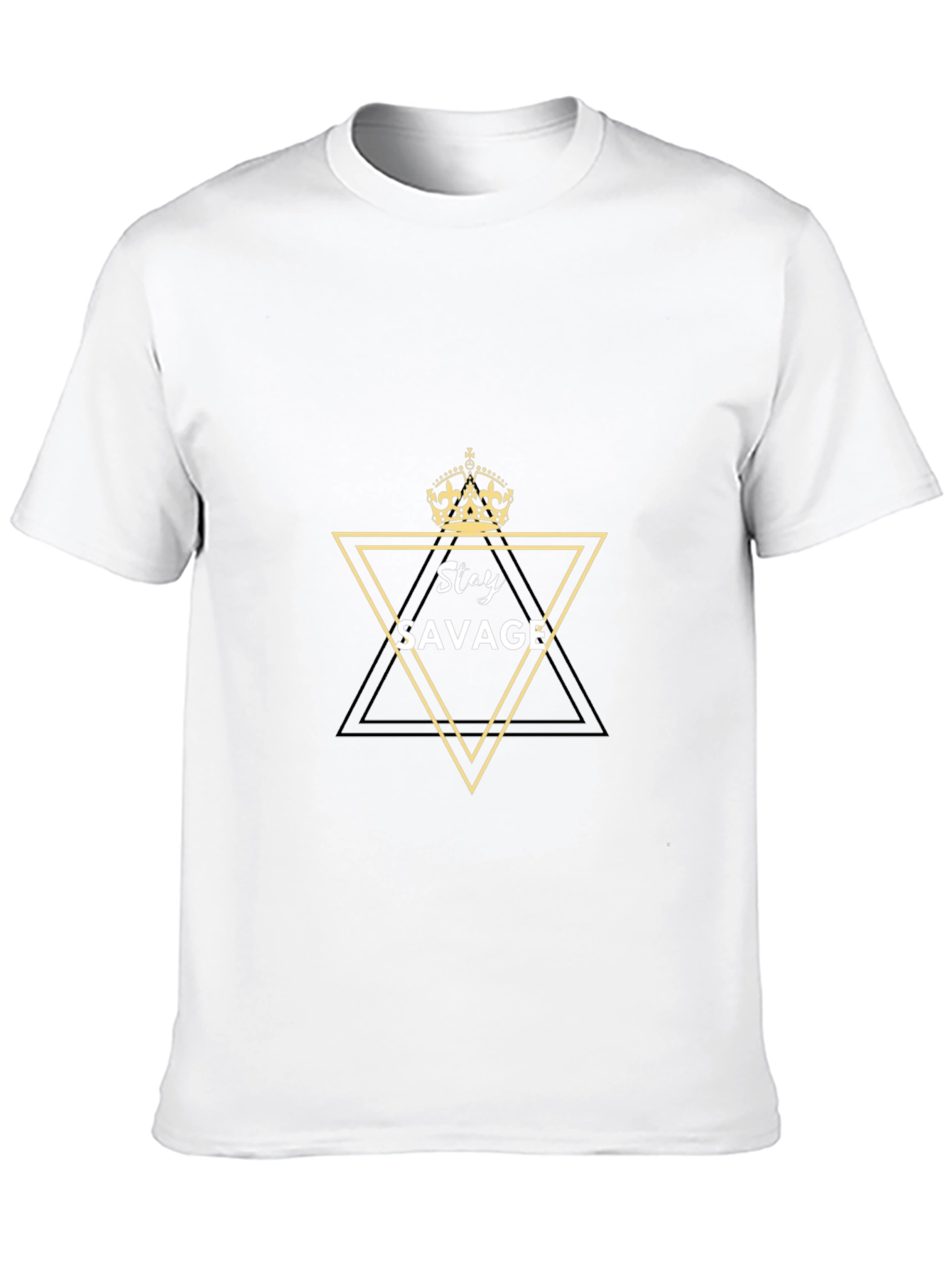 Stay Savage Black Graphic Tee