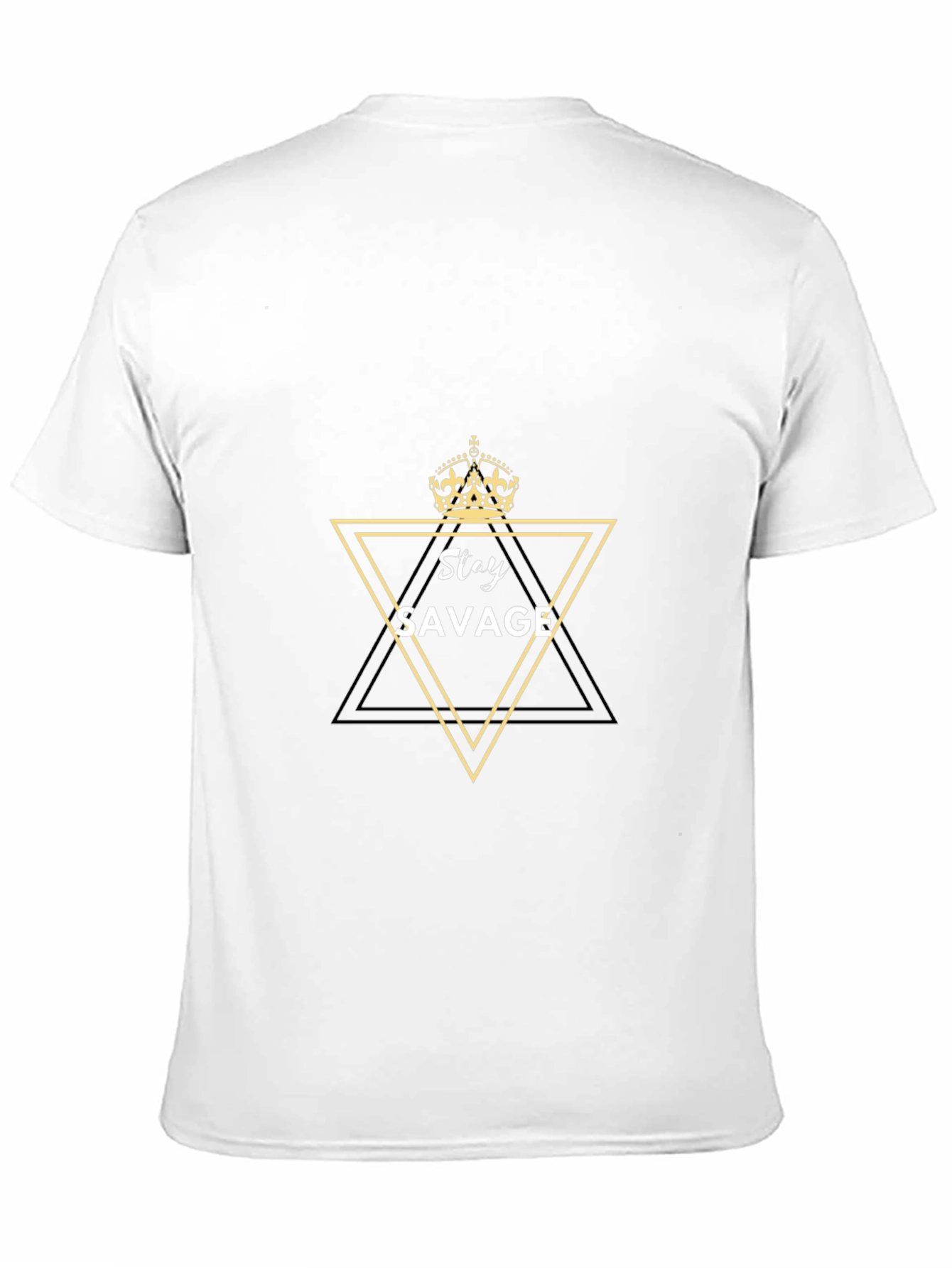 Stay Savage Black Graphic Tee