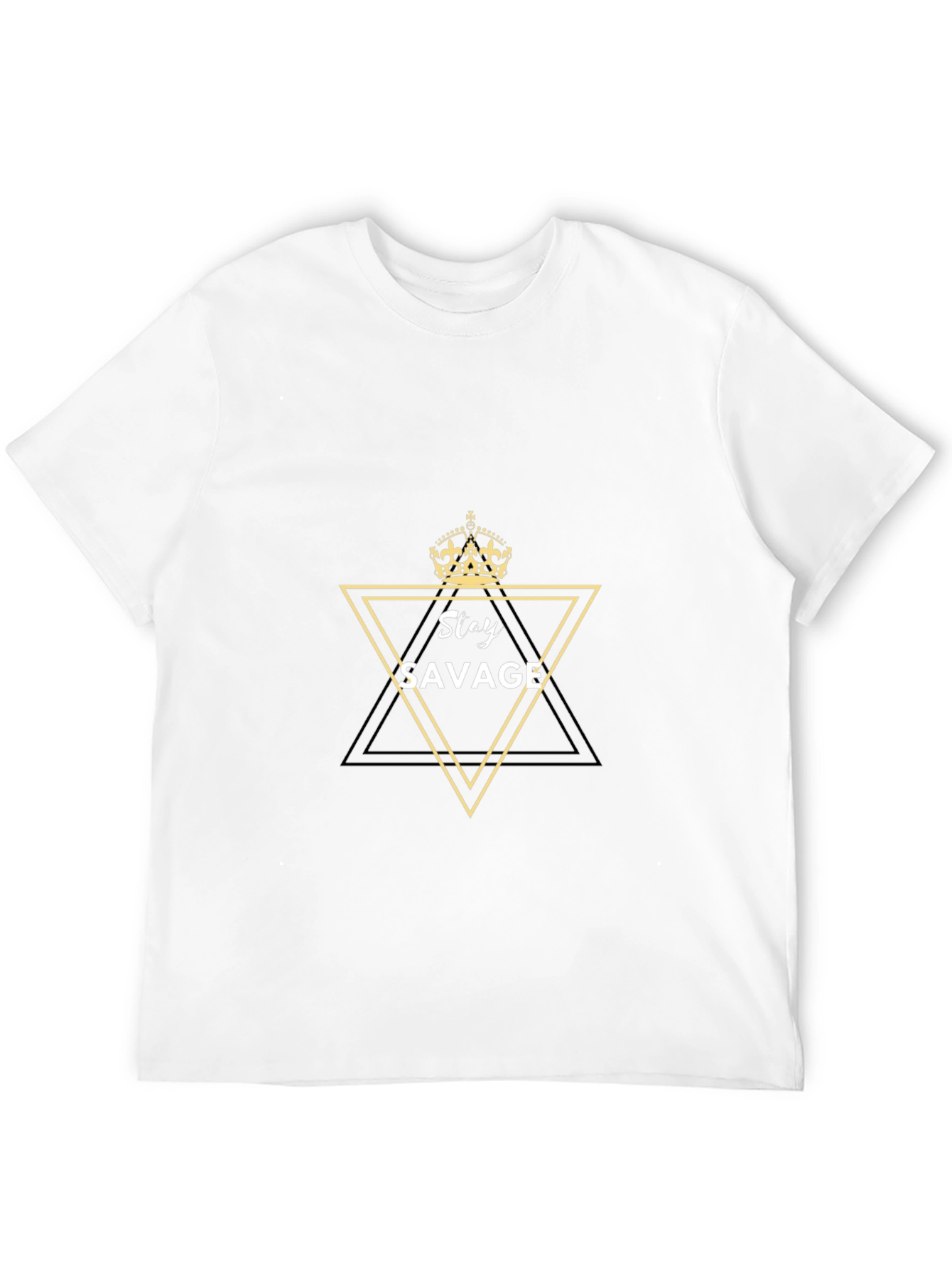 Stay Savage Black Graphic Tee