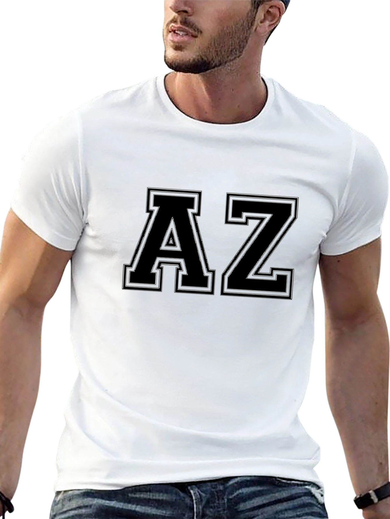 AZ Graphic T-Shirt - Collegiate Style Tee