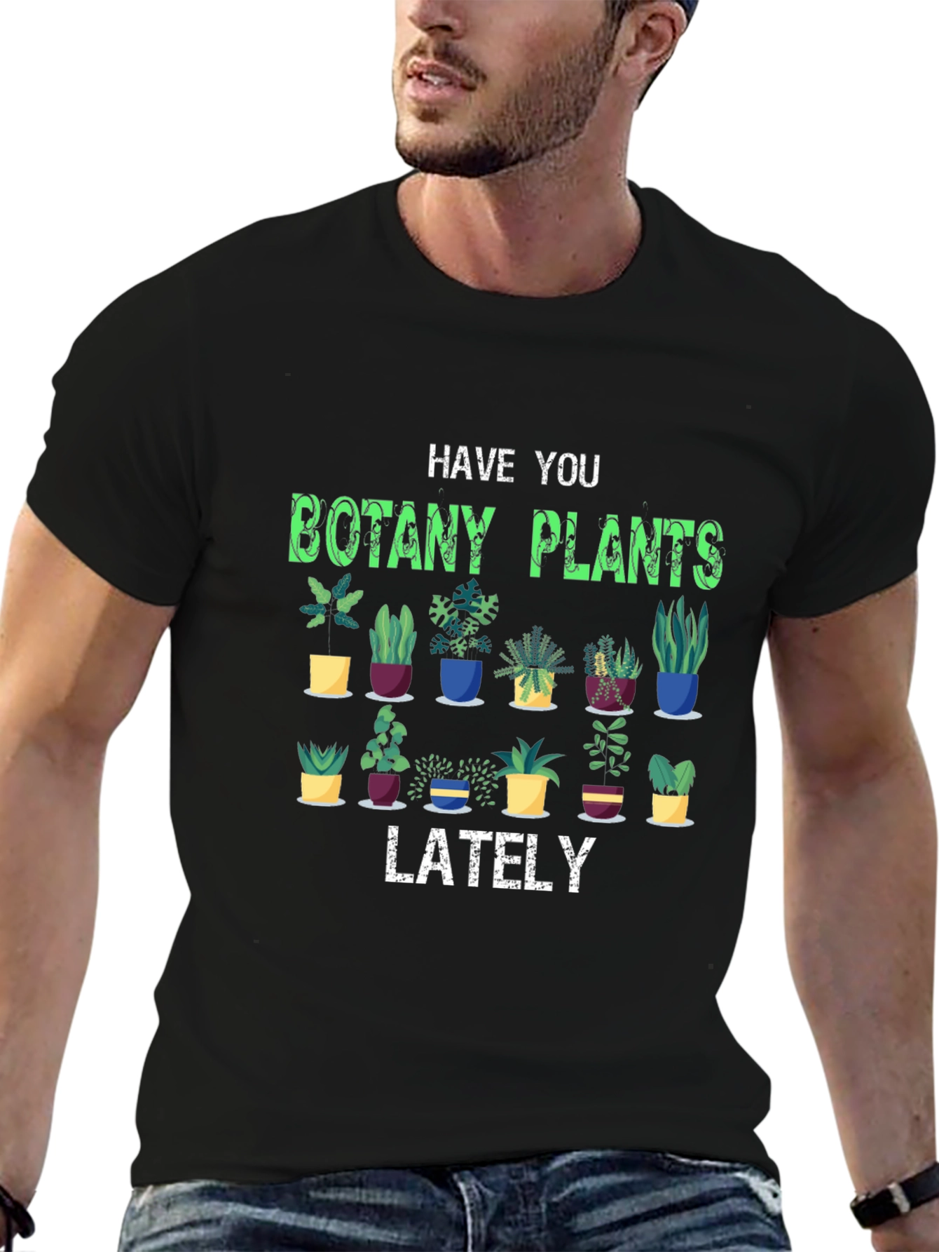 Botany Plants T-Shirt - Garden Lover Tee