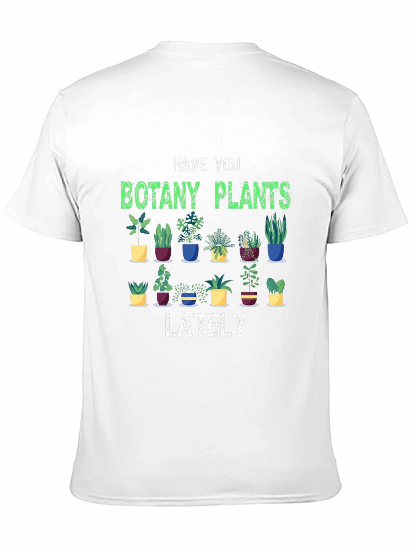 Botany Plants T-Shirt - Garden Lover Tee