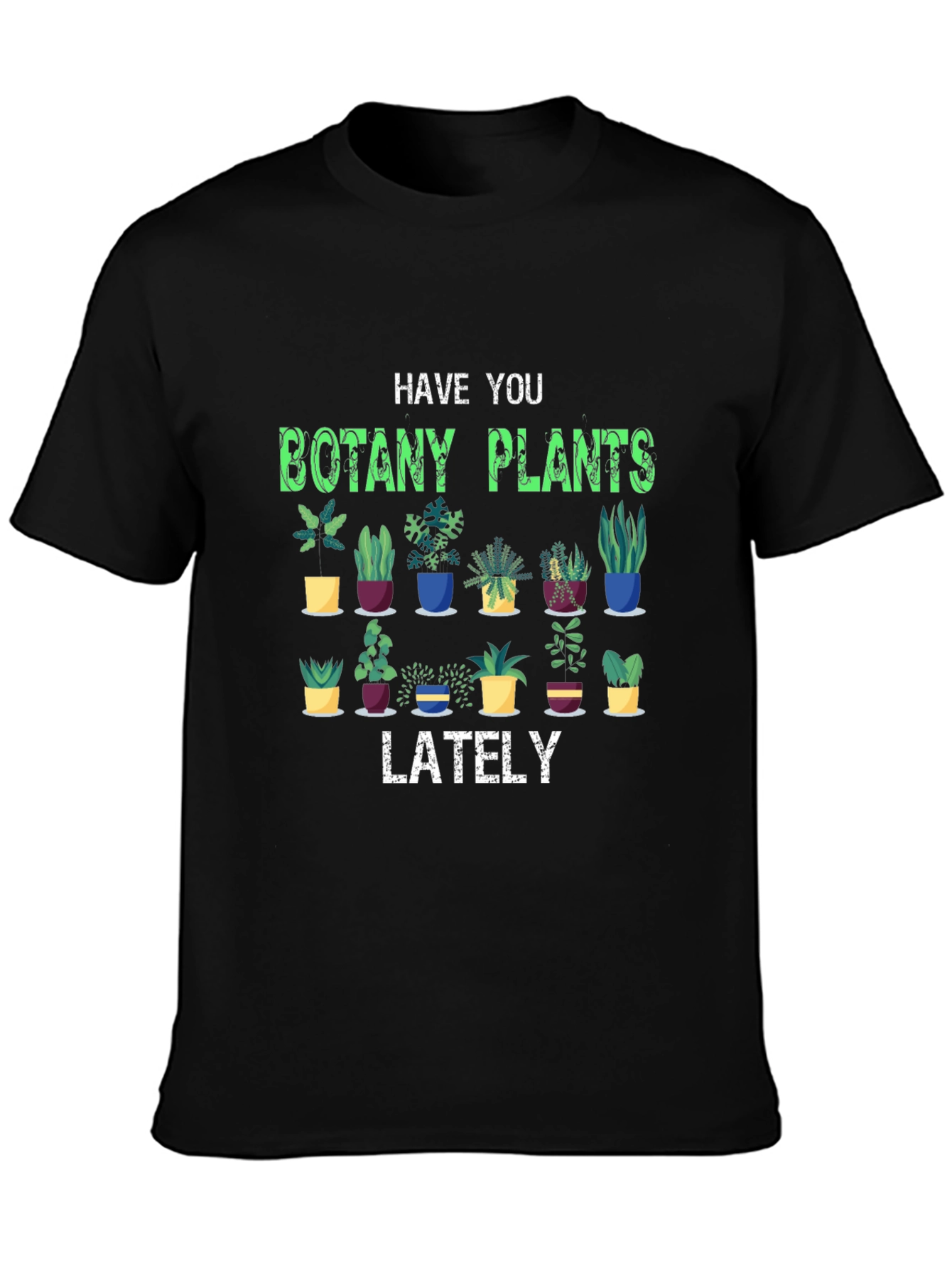 Botany Plants T-Shirt - Garden Lover Tee