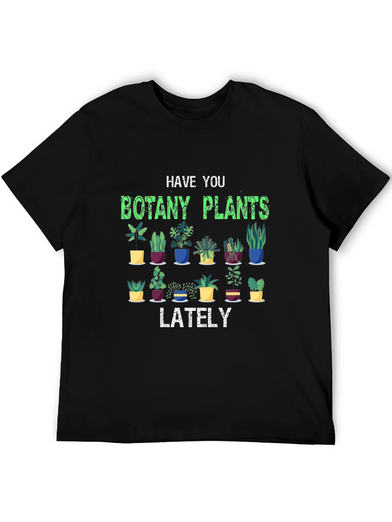 Botany Plants T-Shirt - Garden Lover Tee