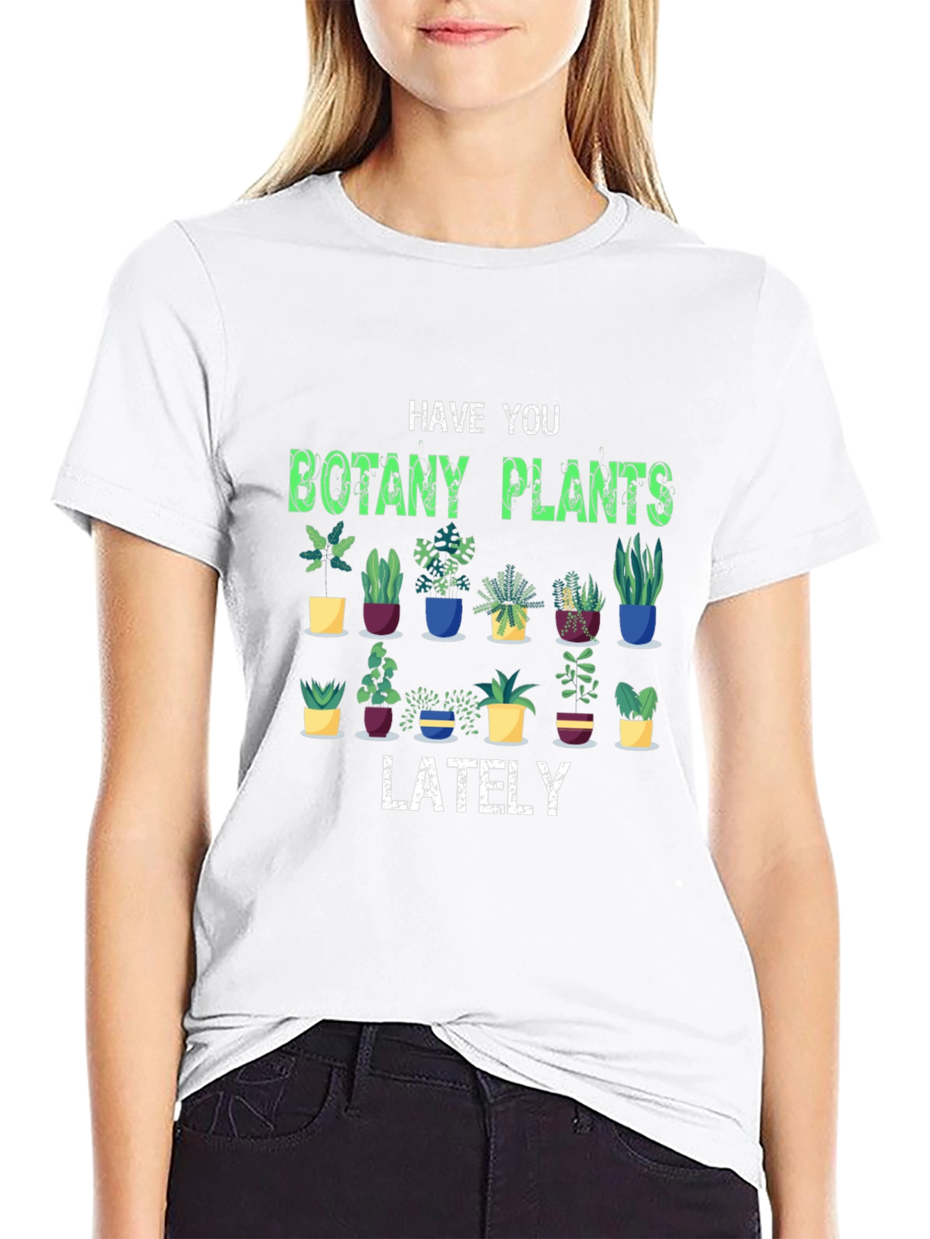 Botany Plants T-Shirt - Garden Lover Tee