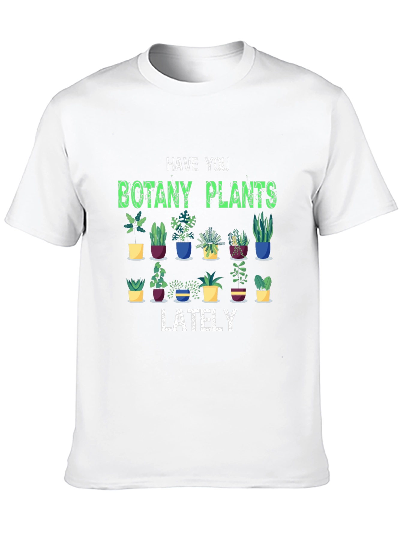 Botany Plants T-Shirt - Garden Lover Tee