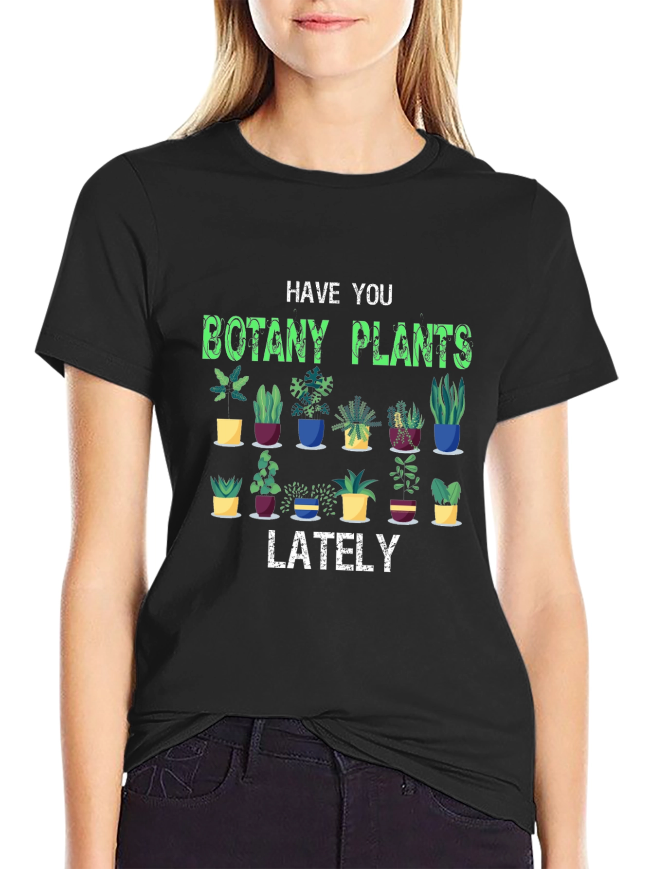 Botany Plants T-Shirt - Garden Lover Tee