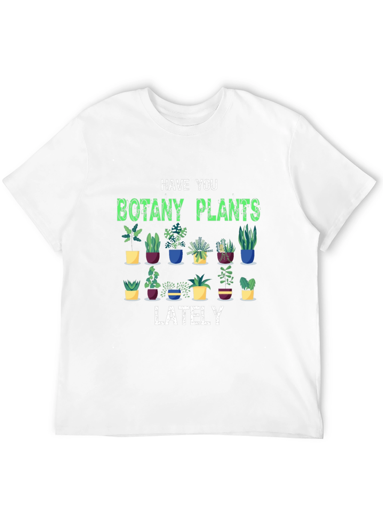 Botany Plants T-Shirt - Garden Lover Tee