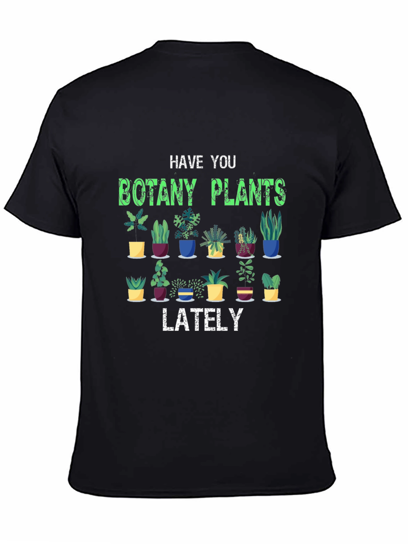Botany Plants T-Shirt - Garden Lover Tee