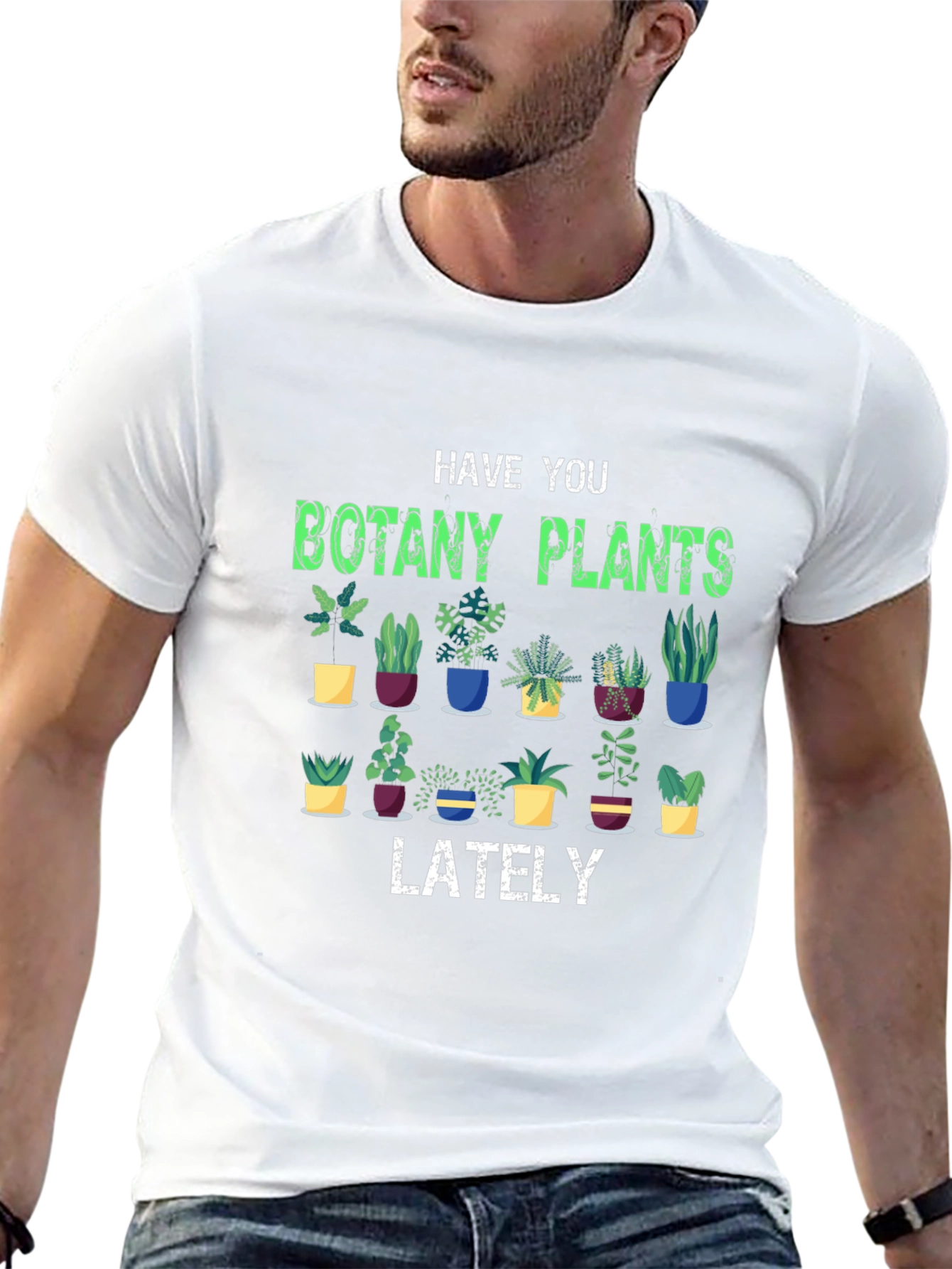 Botany Plants T-Shirt - Garden Lover Tee