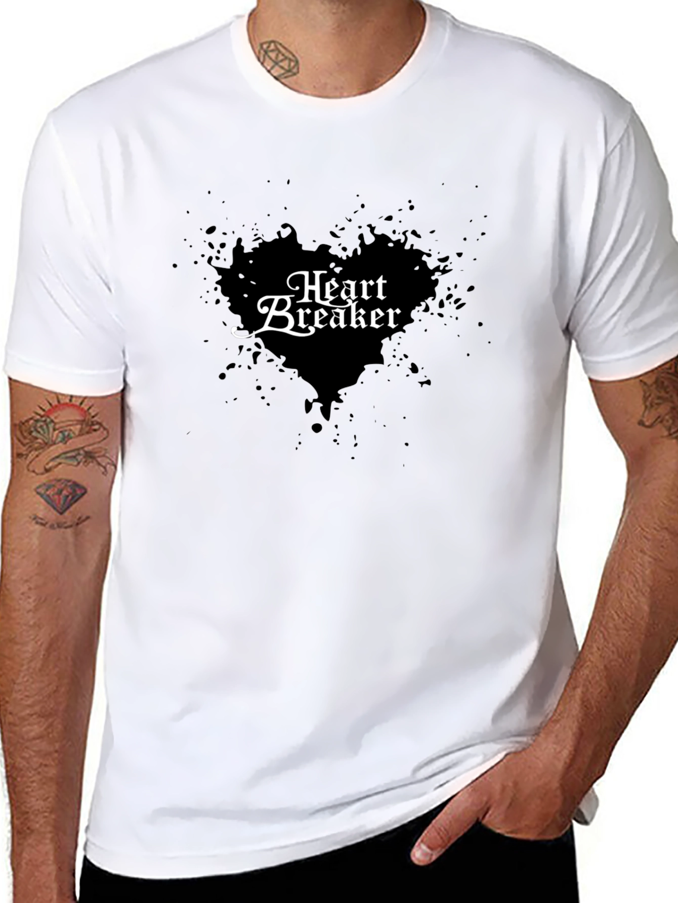 Heart Breaker T-Shirt - Stylish Graphic Tee