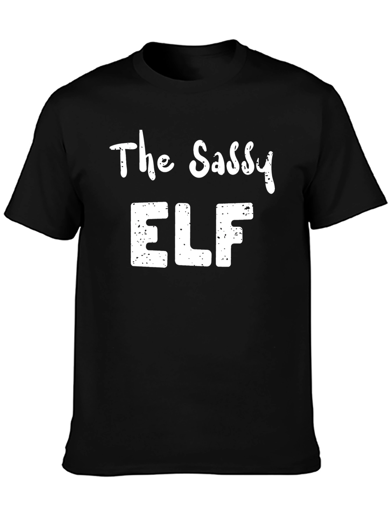 The Sassy Elf Christmas T-Shirt - Holiday Apparel
