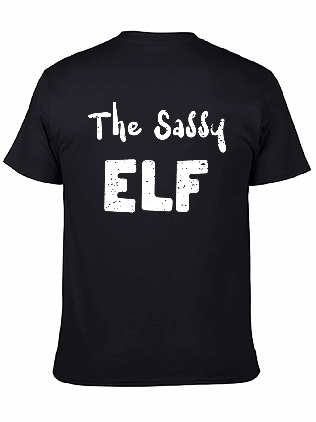The Sassy Elf Christmas T-Shirt - Holiday Apparel