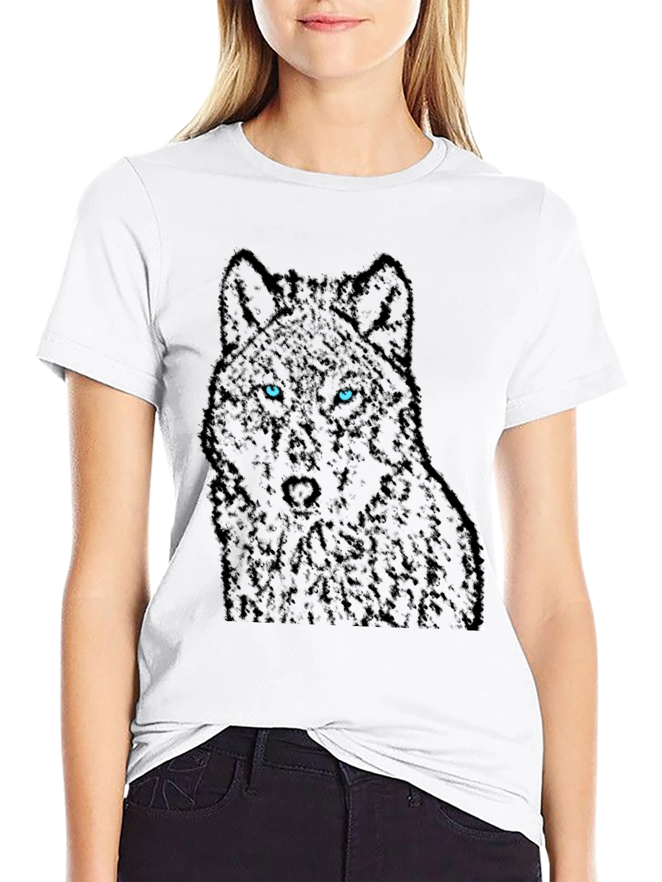 Black Wolf Graphic Tee