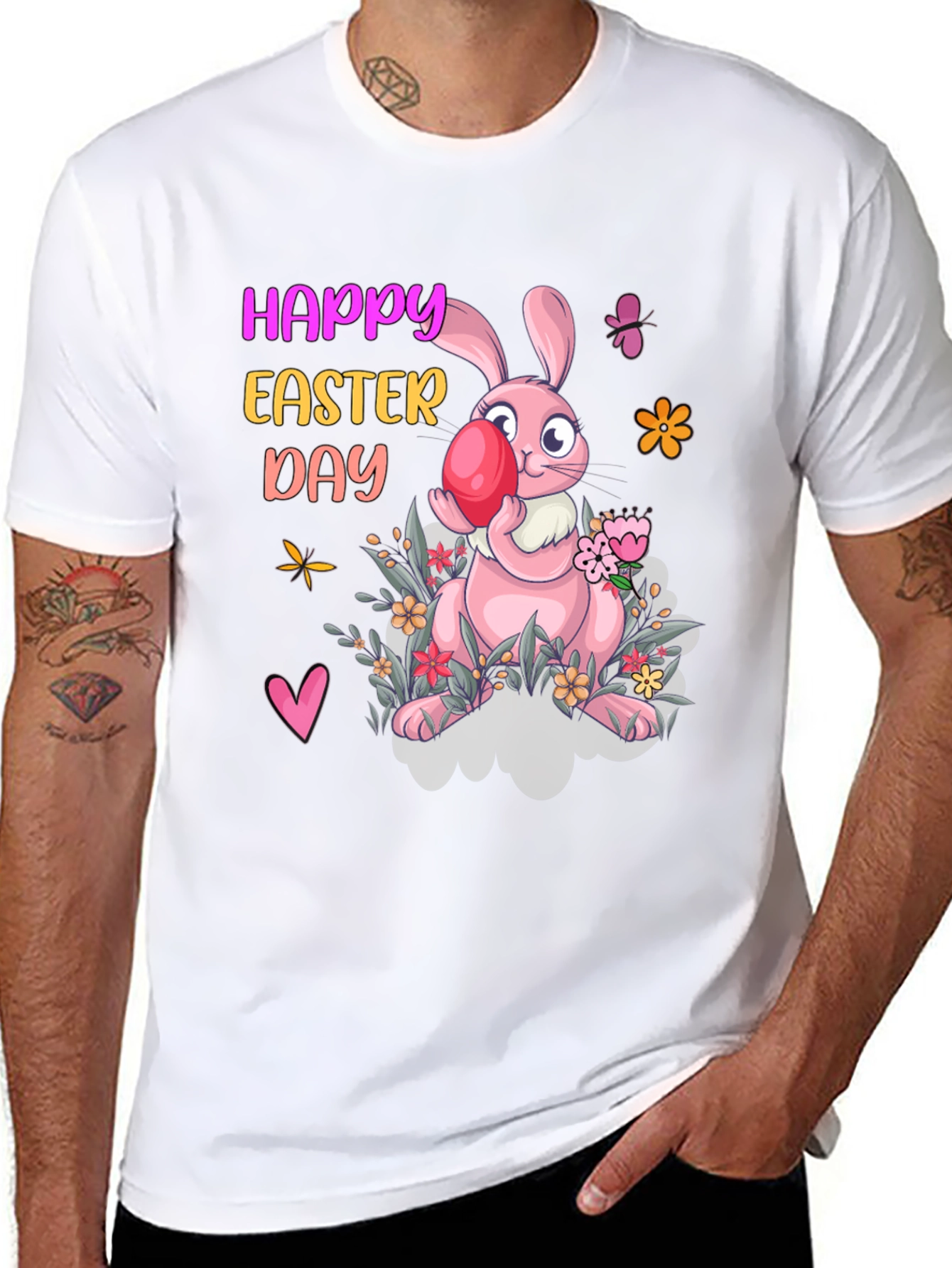 Happy Easter Day Bunny T-Shirt