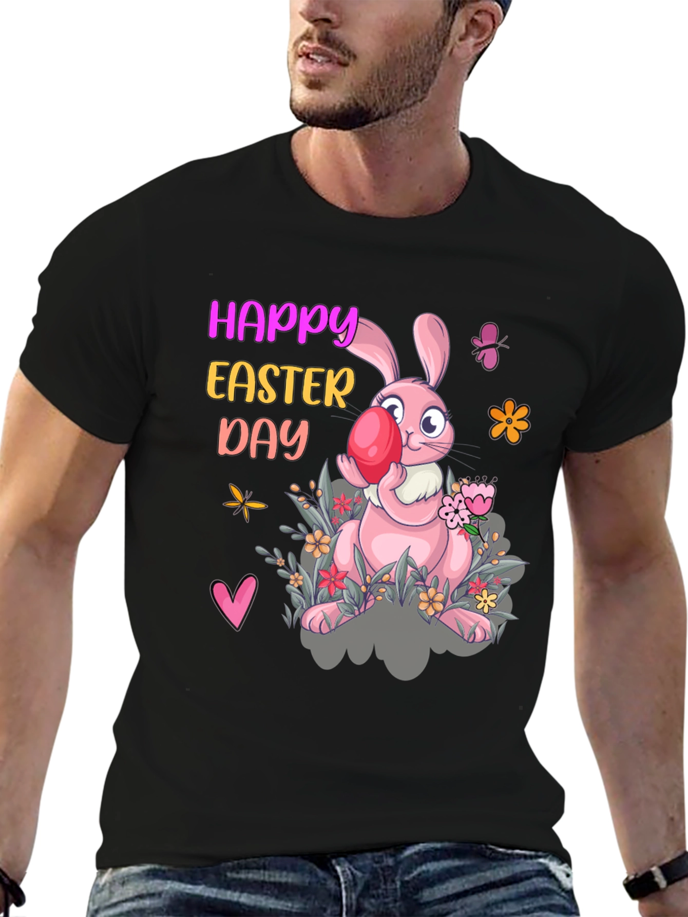 Happy Easter Day Bunny T-Shirt