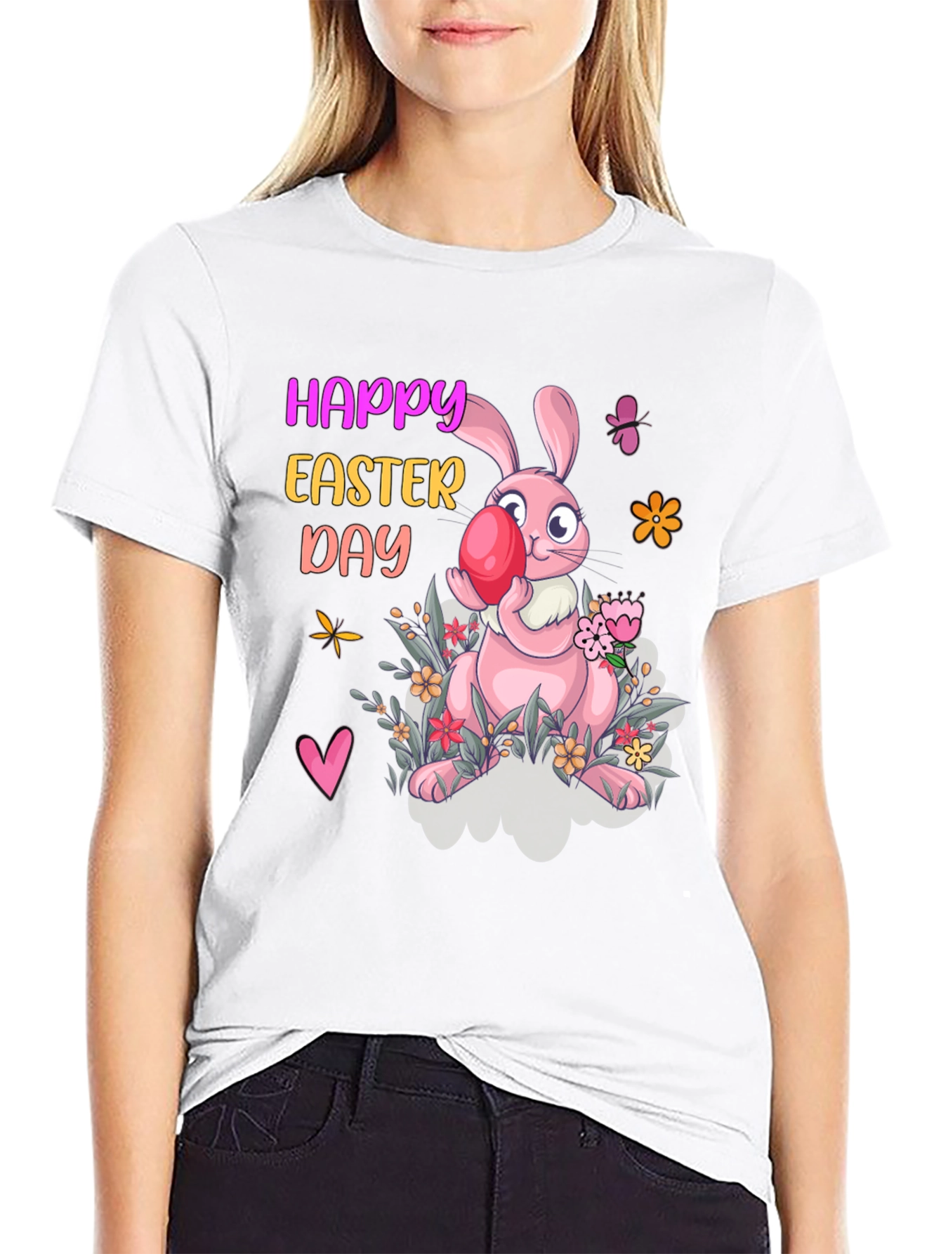 Happy Easter Day Bunny T-Shirt