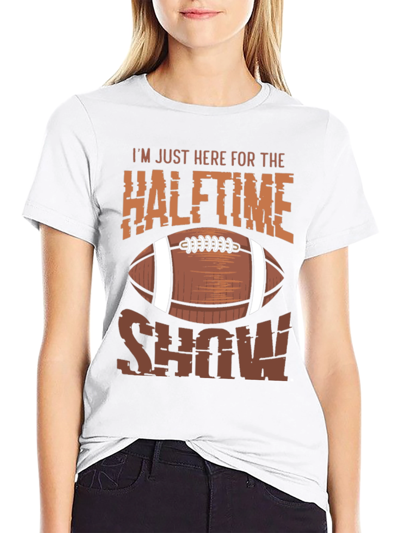 Halftime Show Football T-Shirt