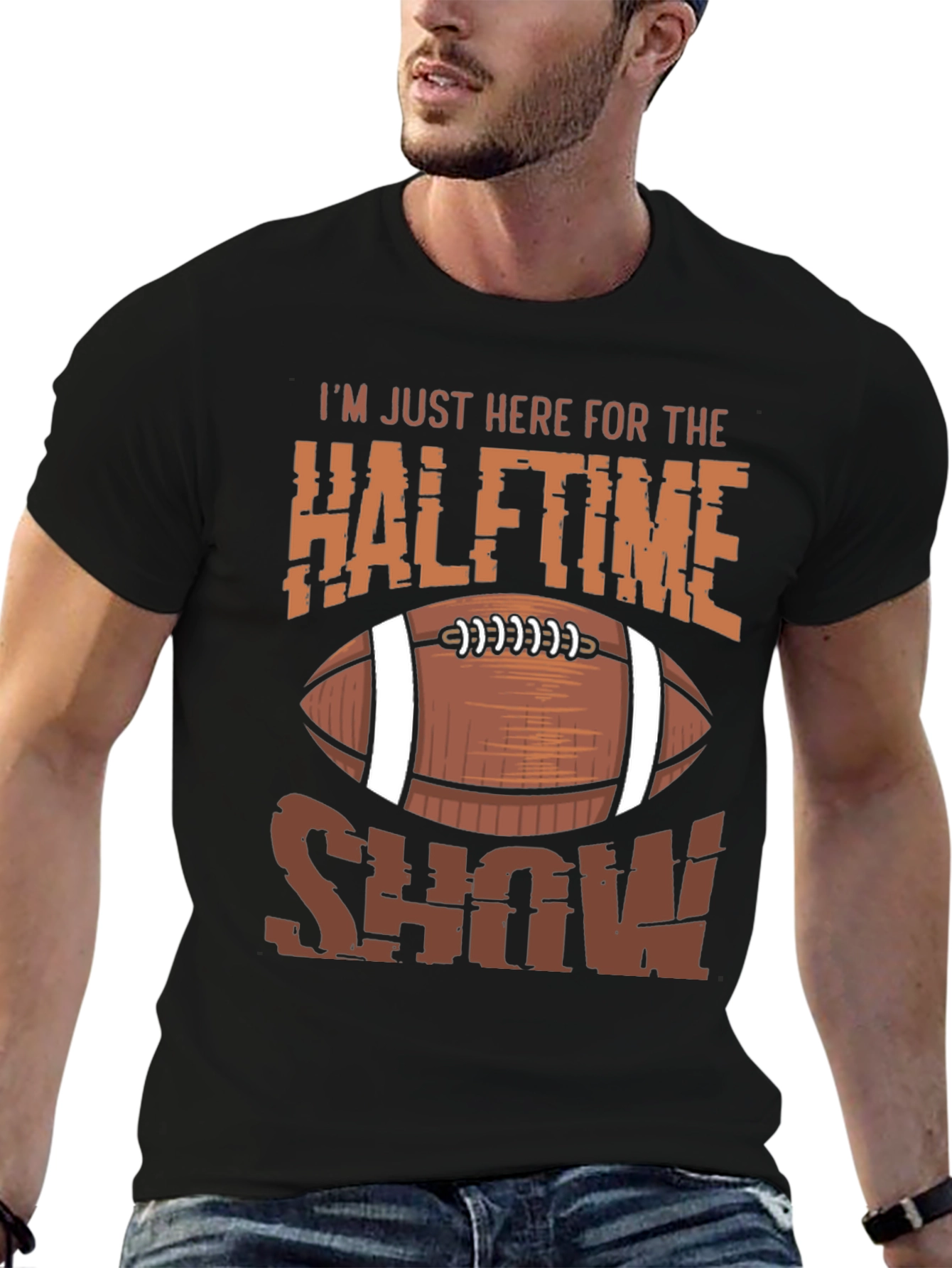 Halftime Show Football T-Shirt