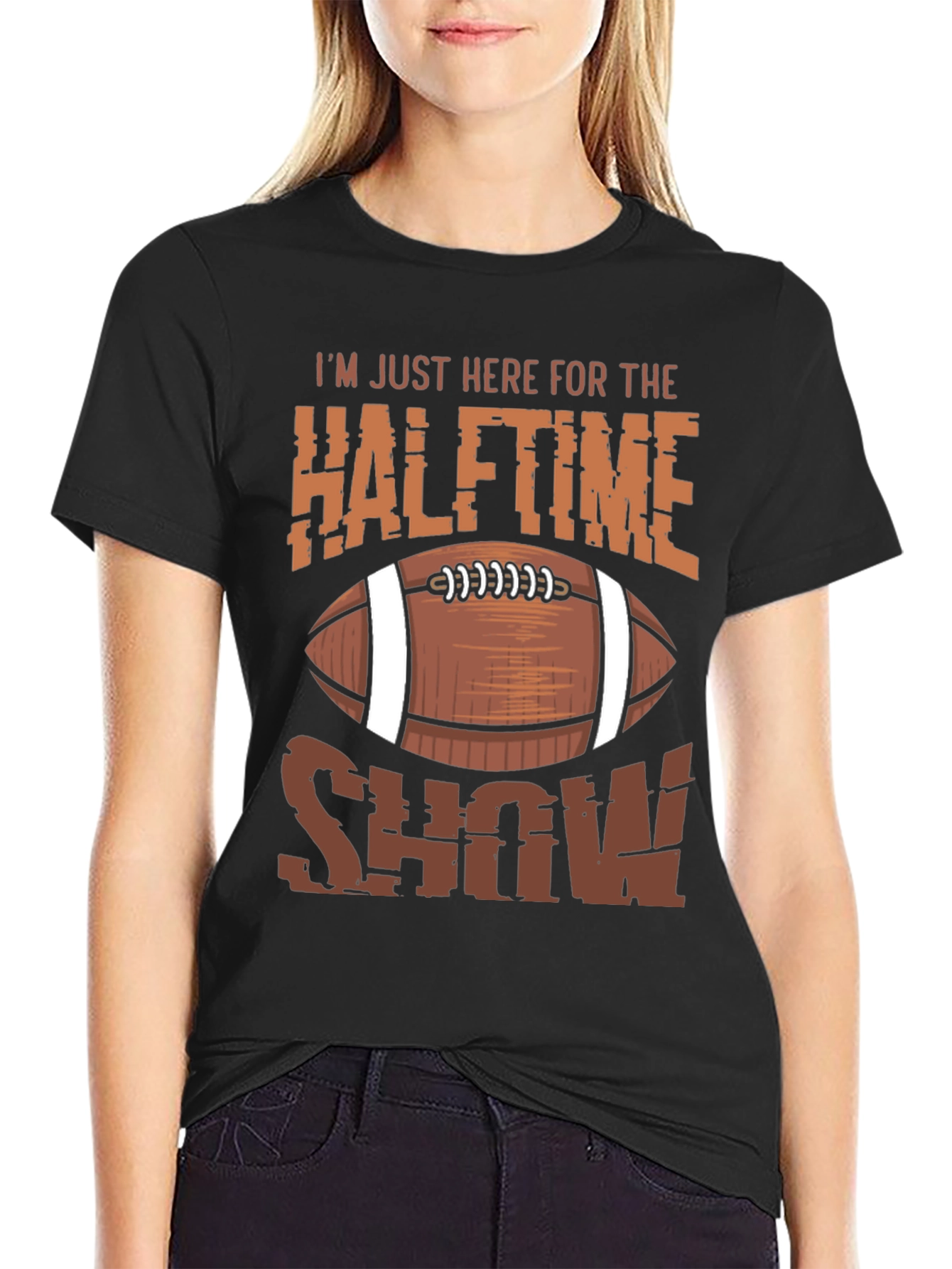 Halftime Show Football T-Shirt