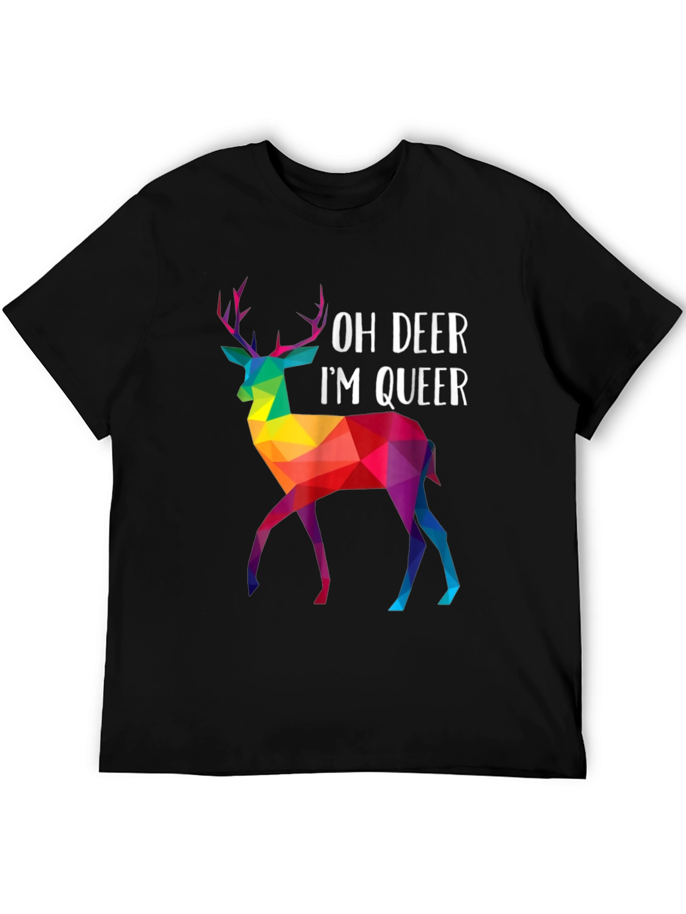 Oh Deer Im Queer T-Shirt - LGBTQ+ Pride Apparel