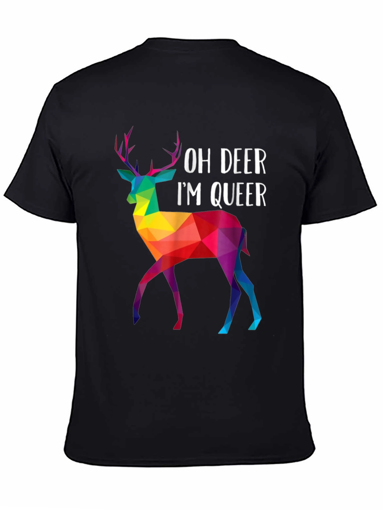 Oh Deer Im Queer T-Shirt - LGBTQ+ Pride Apparel
