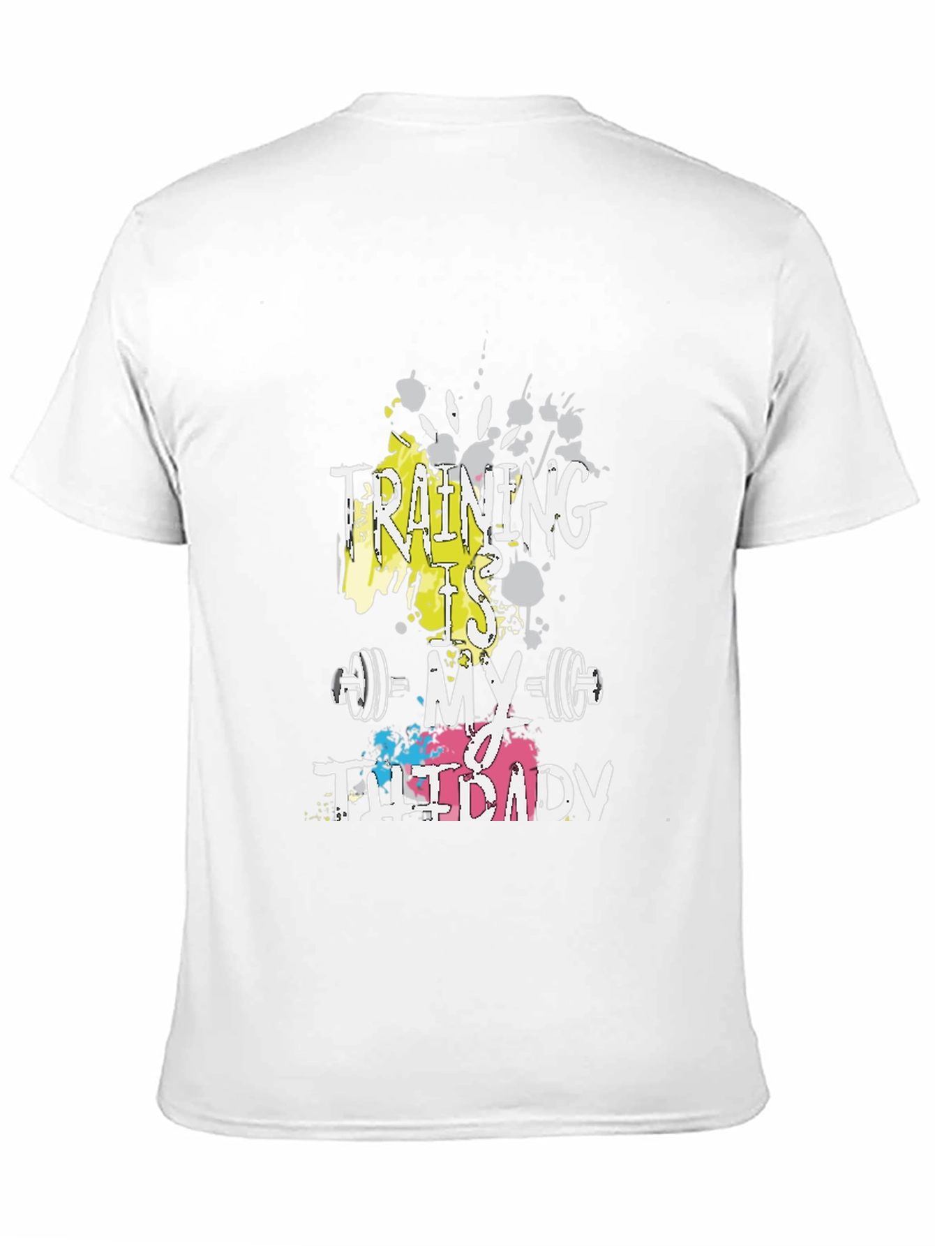 Training is My Therapy Graphic Tee - Black