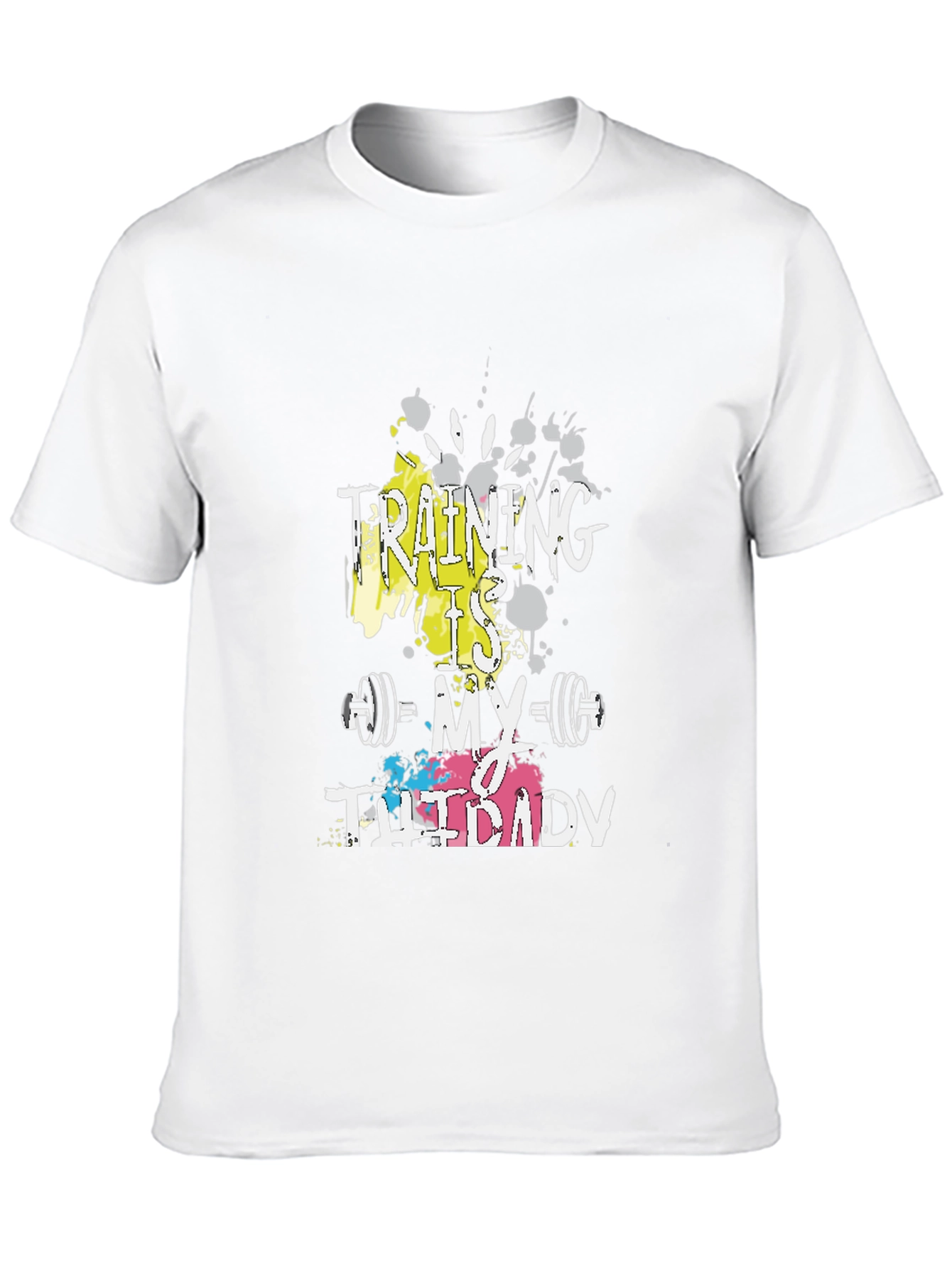 Training is My Therapy Graphic Tee - Black