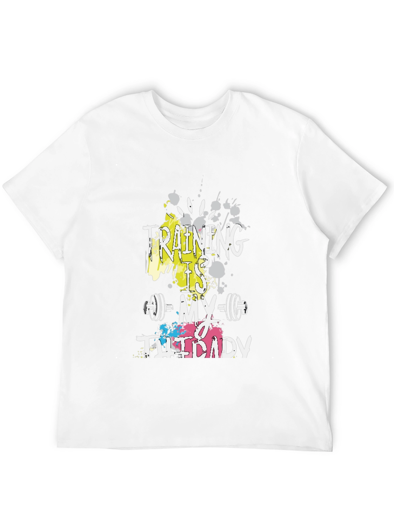 Training is My Therapy Graphic Tee - Black
