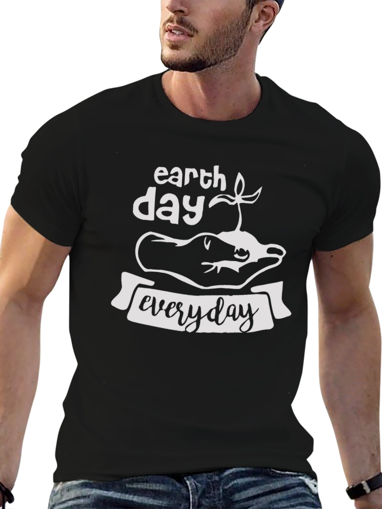 Earth Day Everyday Graphic Tee - Eco-Friendly Style