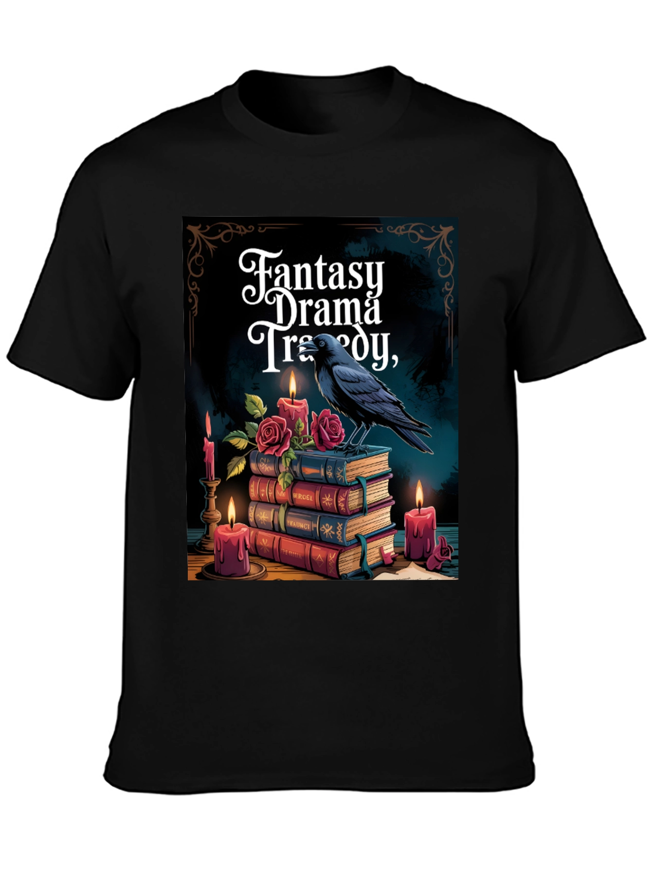 Fantasy Drama Raven T-Shirt