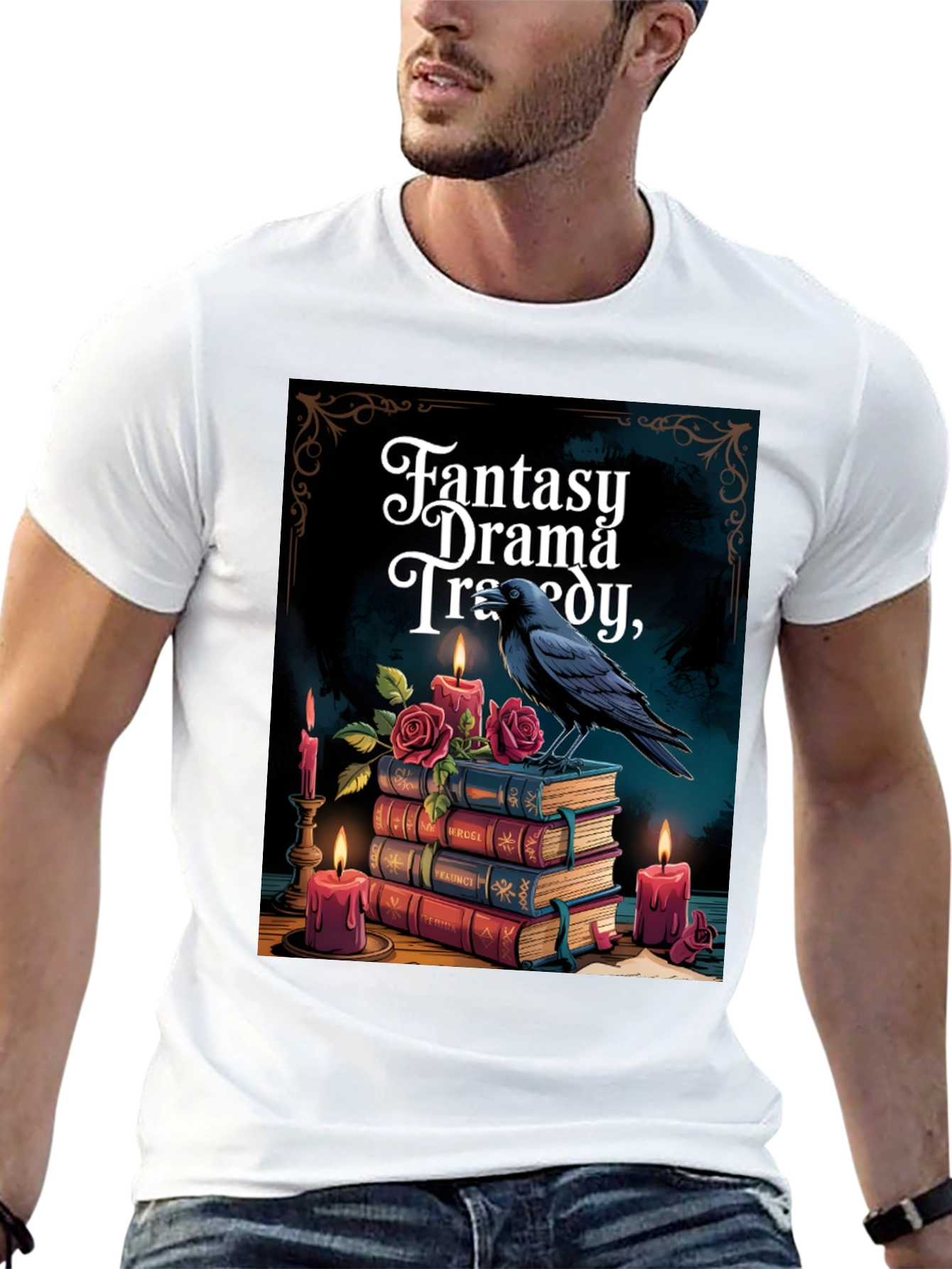 Fantasy Drama Raven T-Shirt