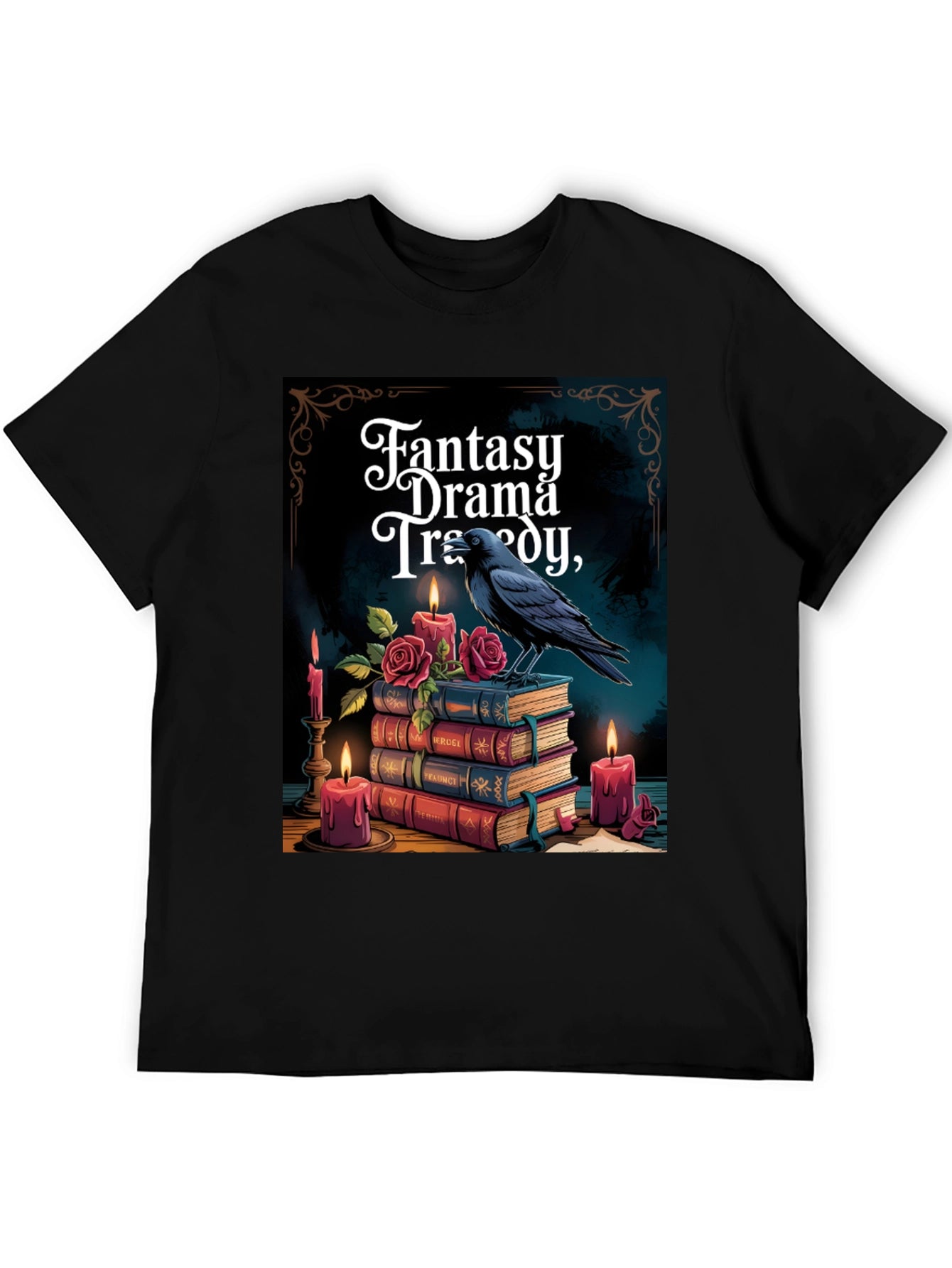 Fantasy Drama Raven T-Shirt