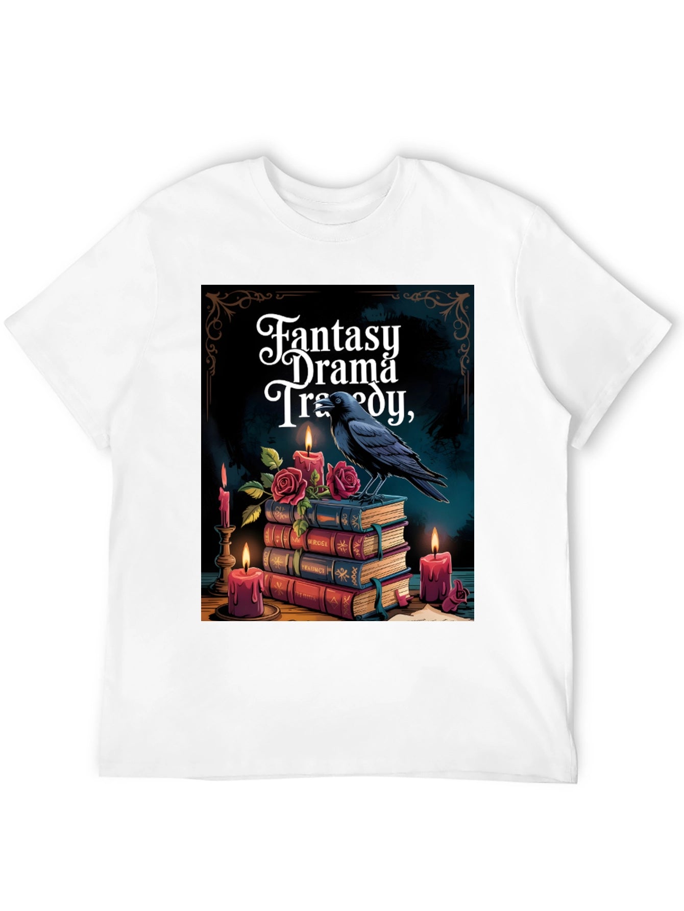 Fantasy Drama Raven T-Shirt