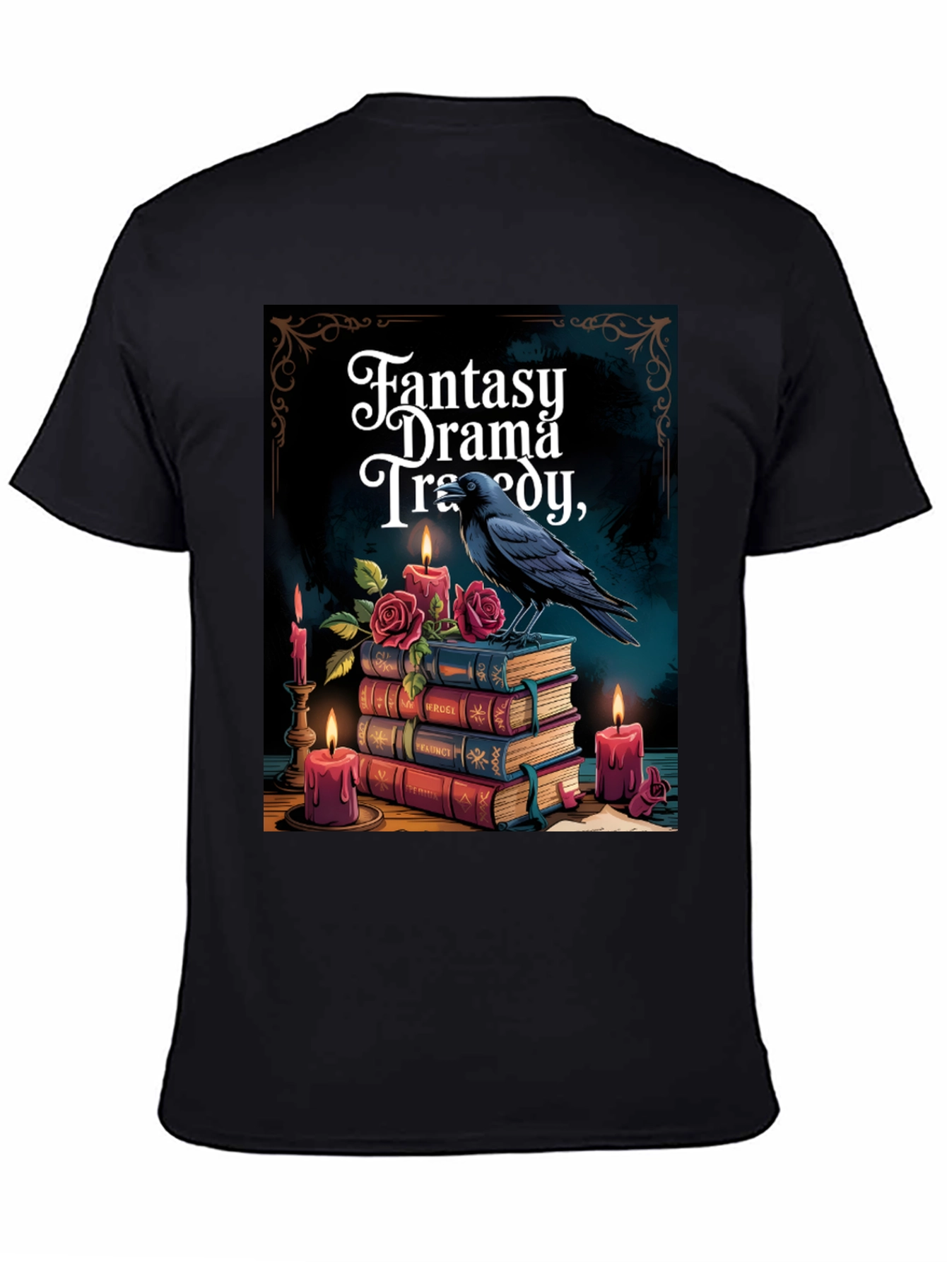 Fantasy Drama Raven T-Shirt