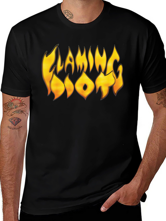 Flaming Lips Black T-Shirt - Iconic Band Tee