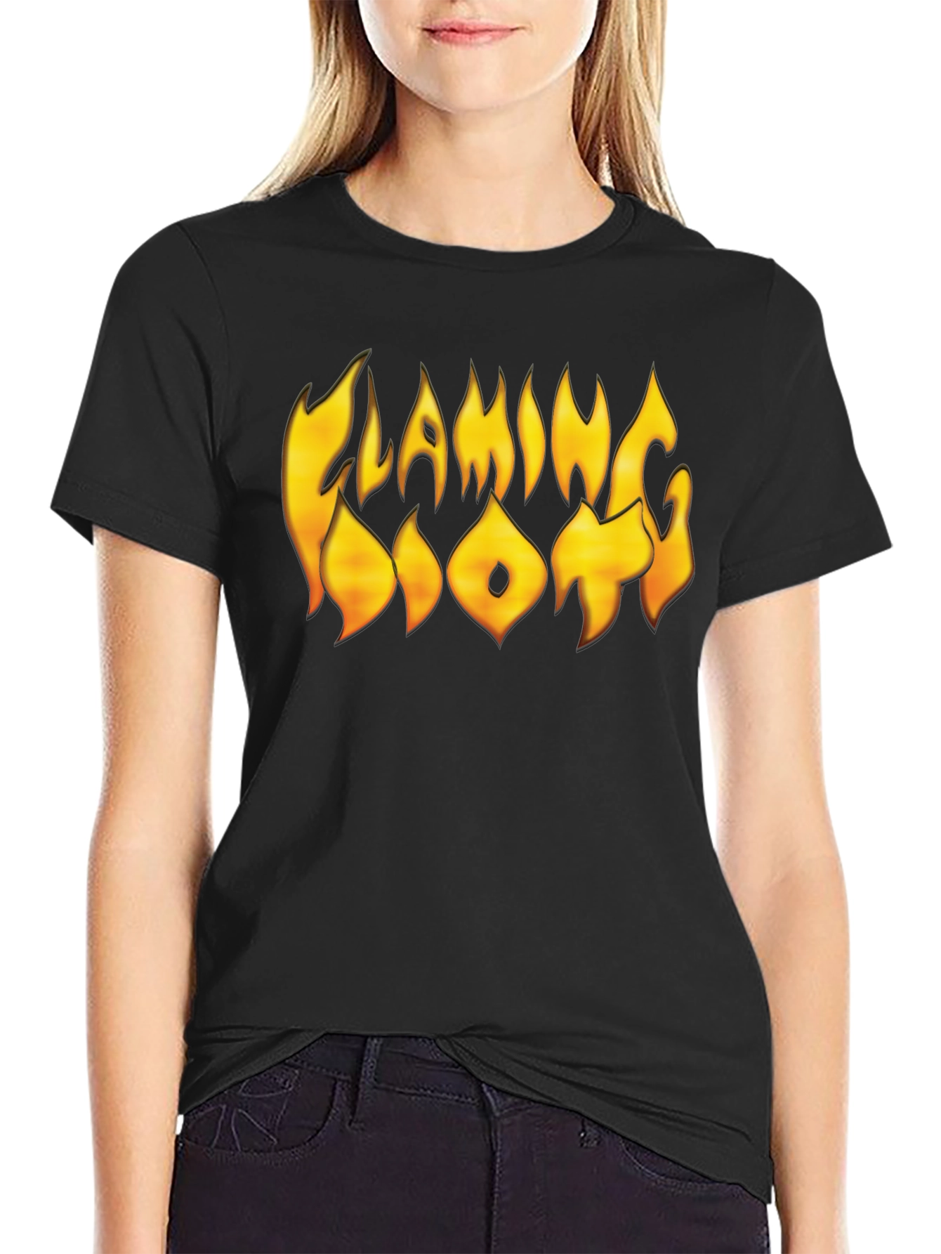 Flaming Lips Black T-Shirt - Iconic Band Tee