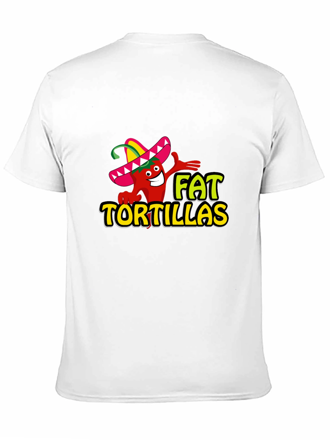 Fat Tortillas Graphic T-Shirt - Black