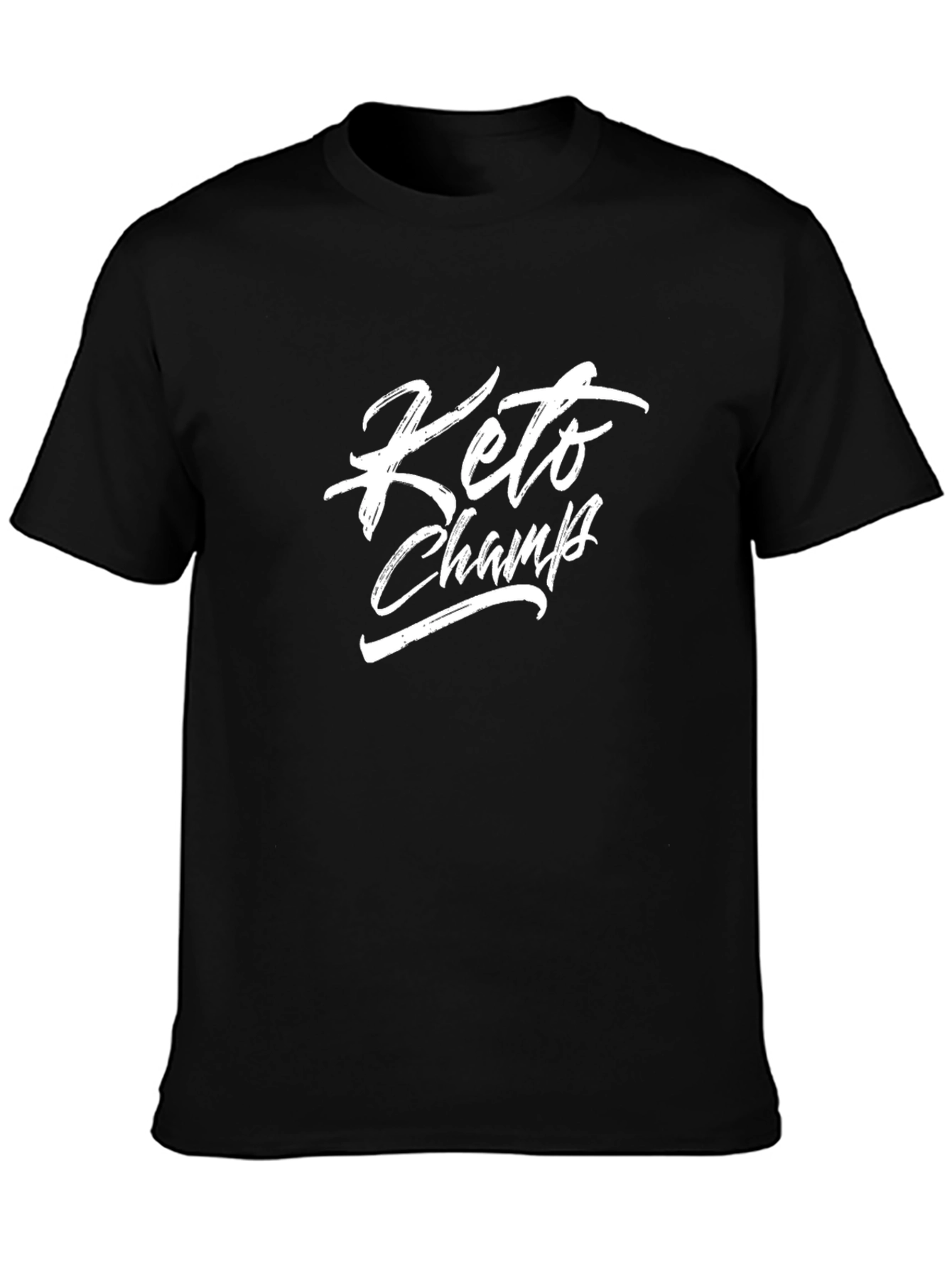 Keto Champ Graphic Tee - Trendy Diet Lifestyle Shirt