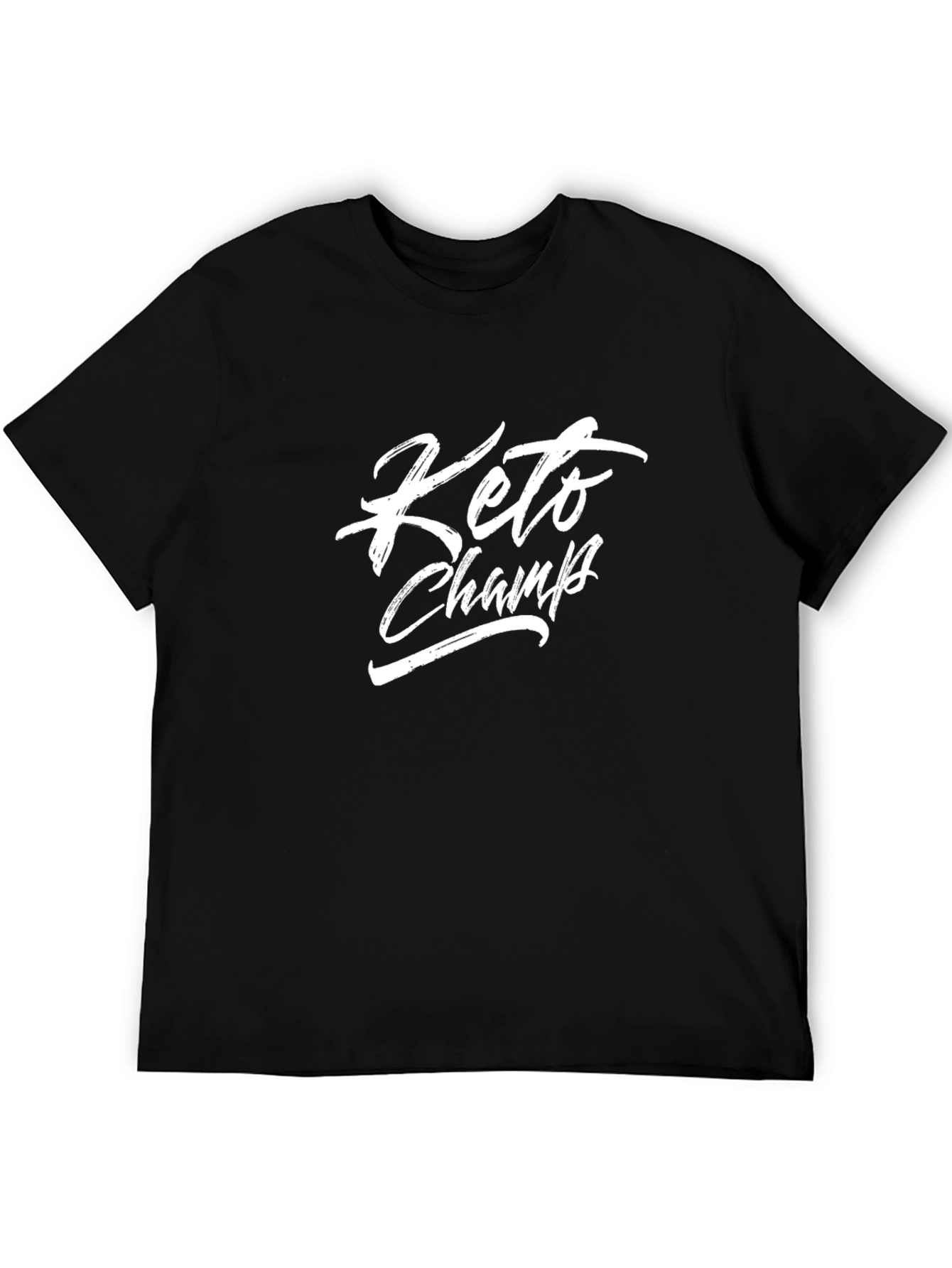 Keto Champ Graphic Tee - Trendy Diet Lifestyle Shirt