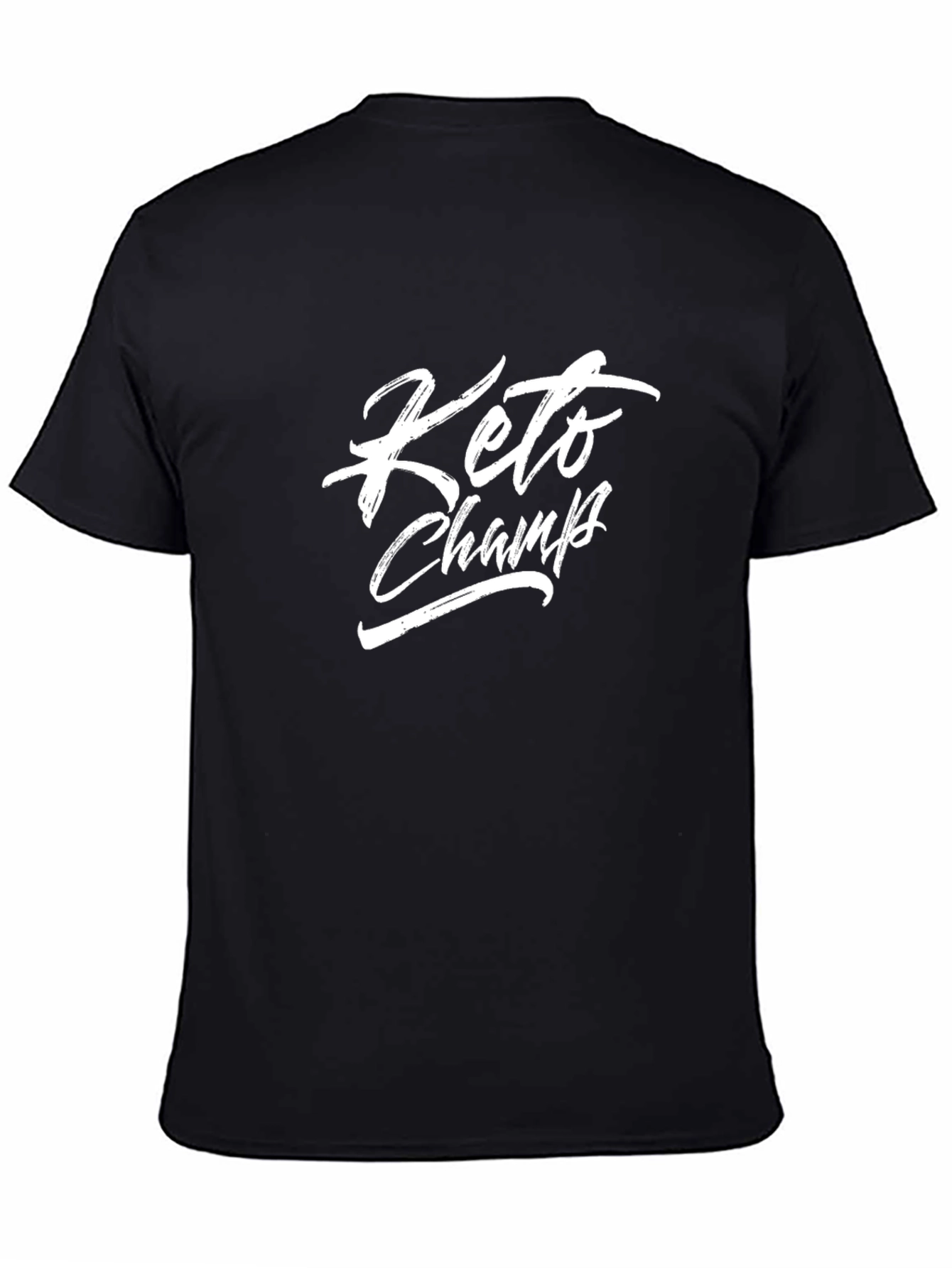 Keto Champ Graphic Tee - Trendy Diet Lifestyle Shirt