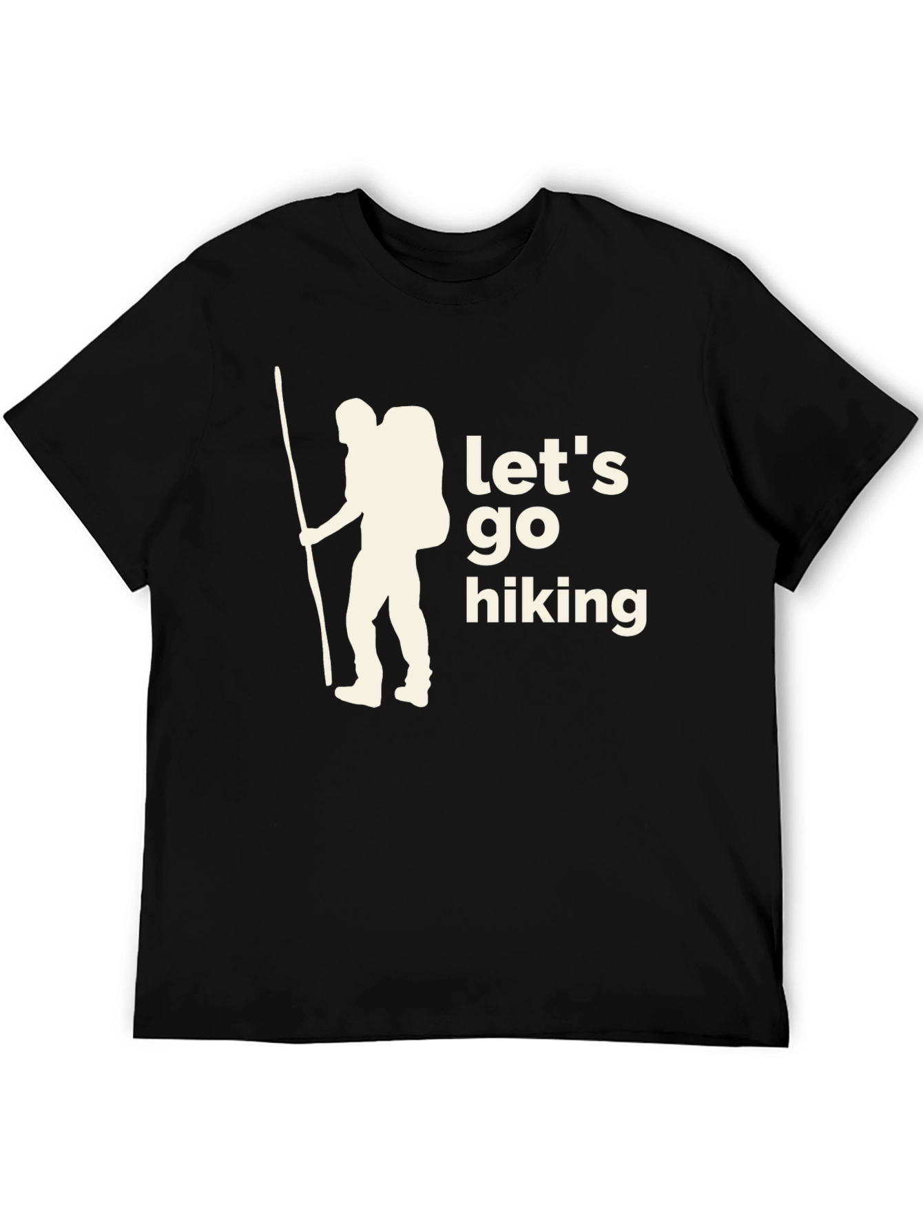 Lets Go Hiking Graphic T-Shirt