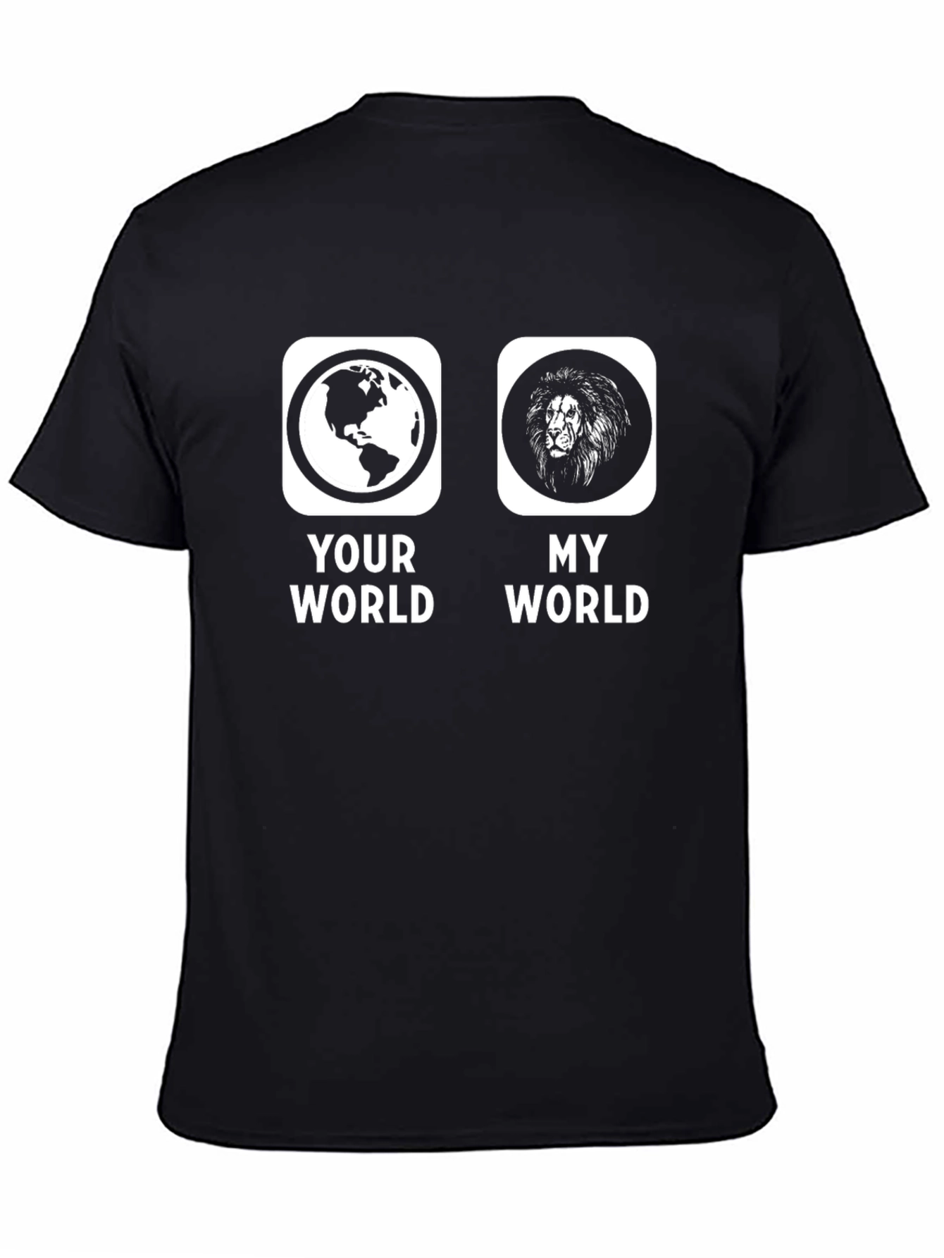 Your World My World Graphic T-Shirt