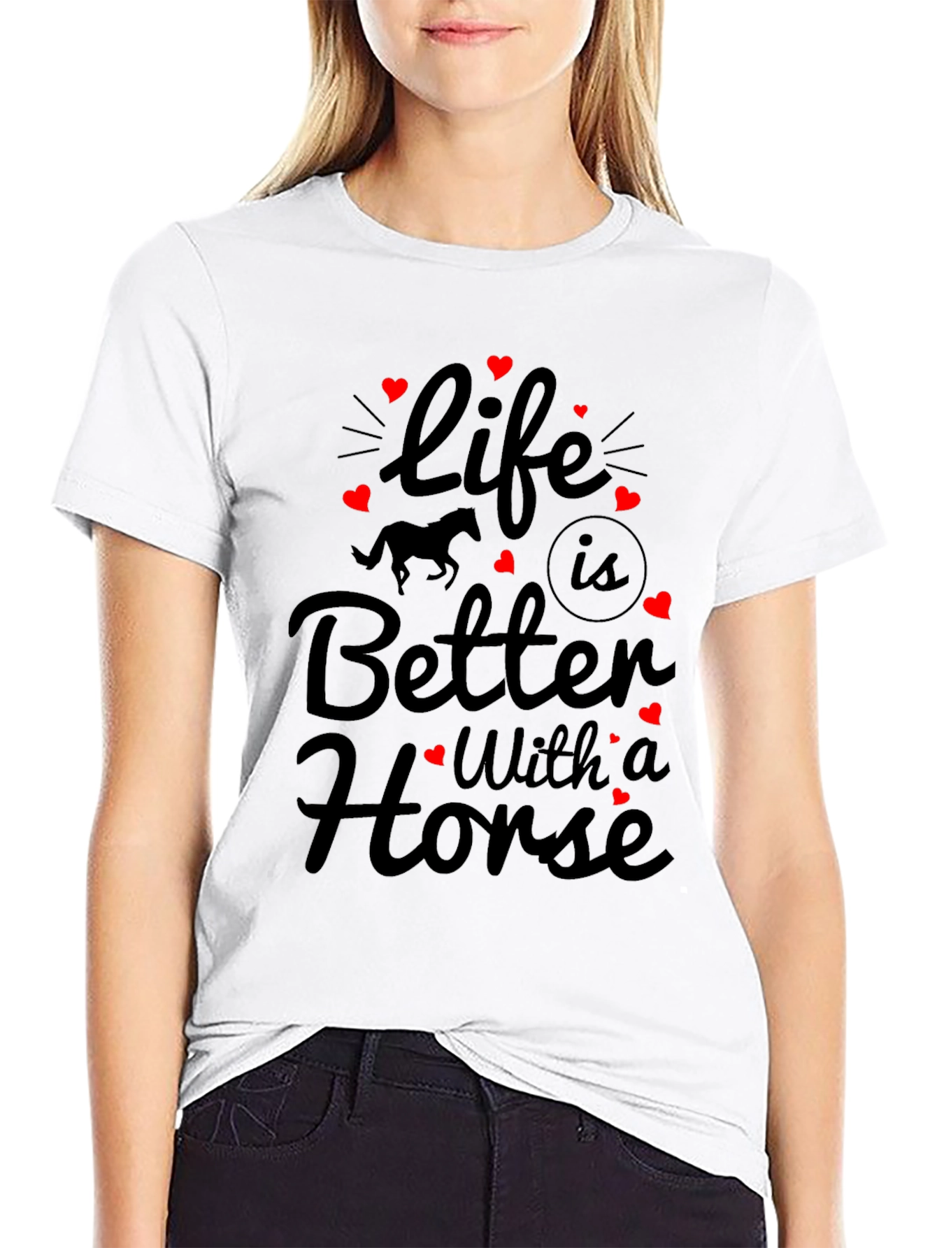 Life is Better with a Horse Graphic Tee