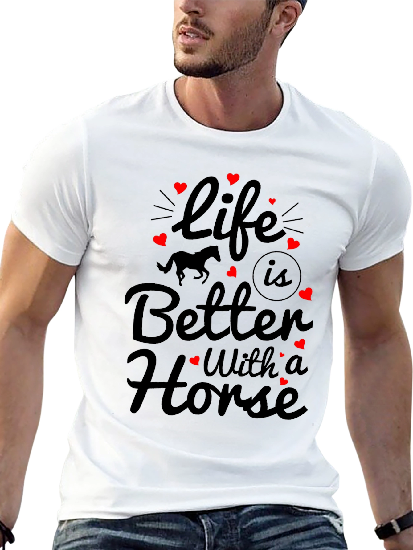 Life is Better with a Horse Graphic Tee