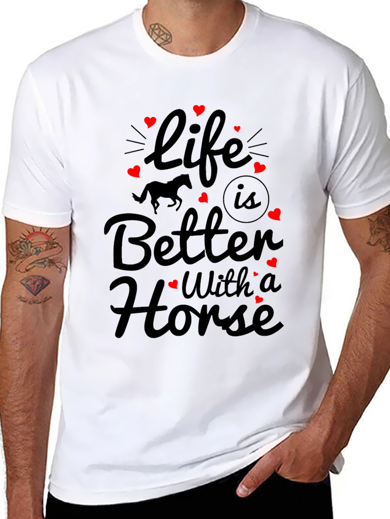 Life is Better with a Horse Graphic Tee